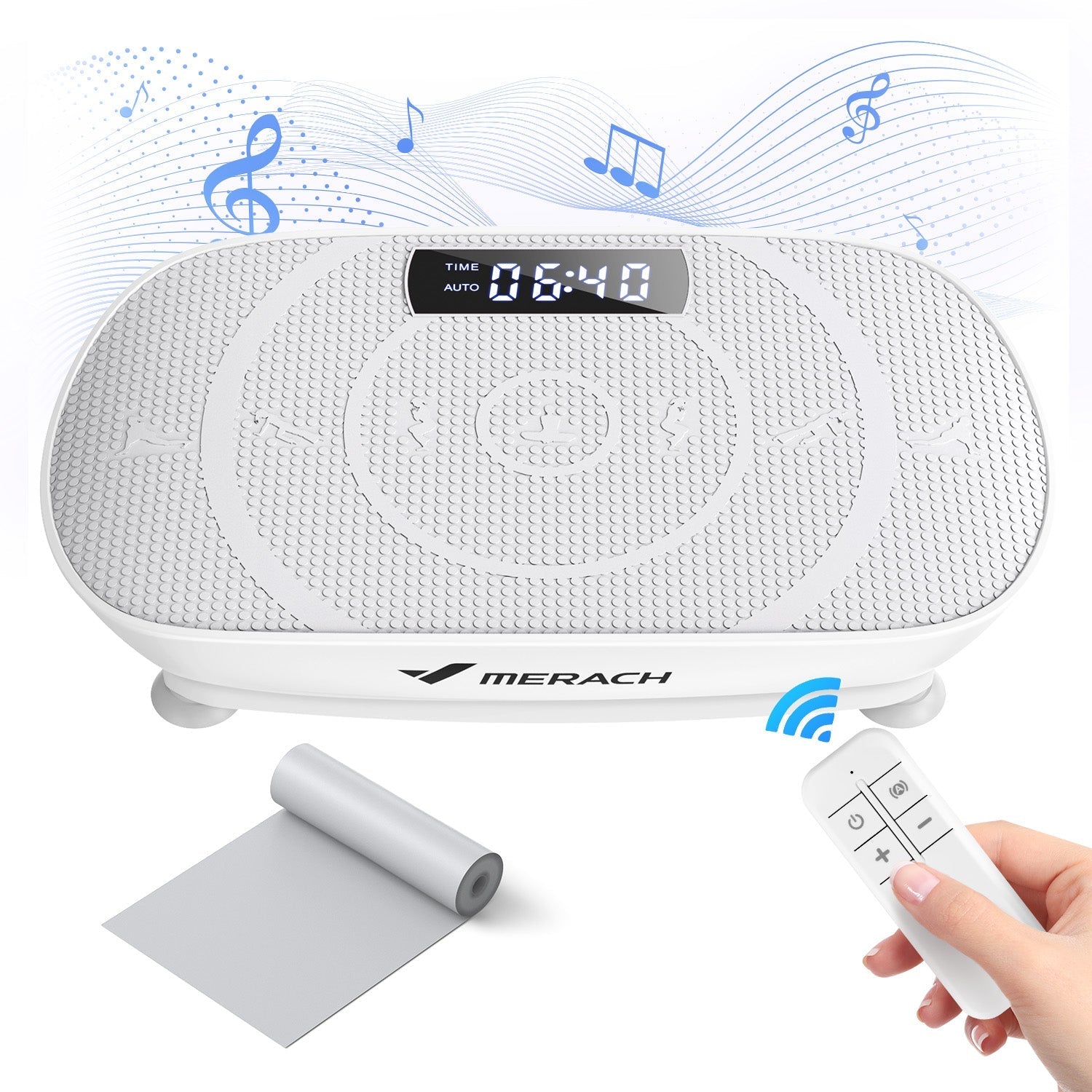 MERACH 2398 Plaque de vibration pour le corps entier
