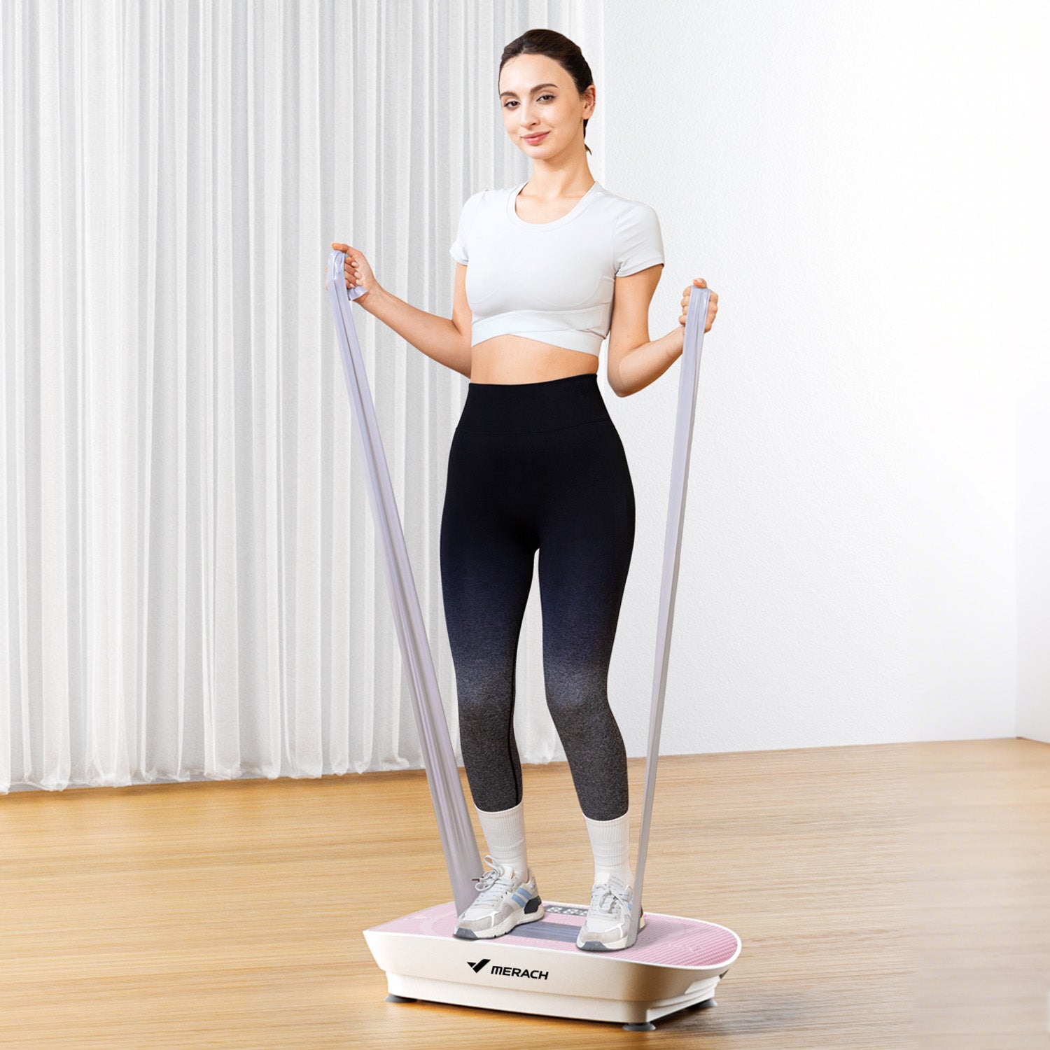 MERACH 2398 Plaque de vibration pour le corps entier