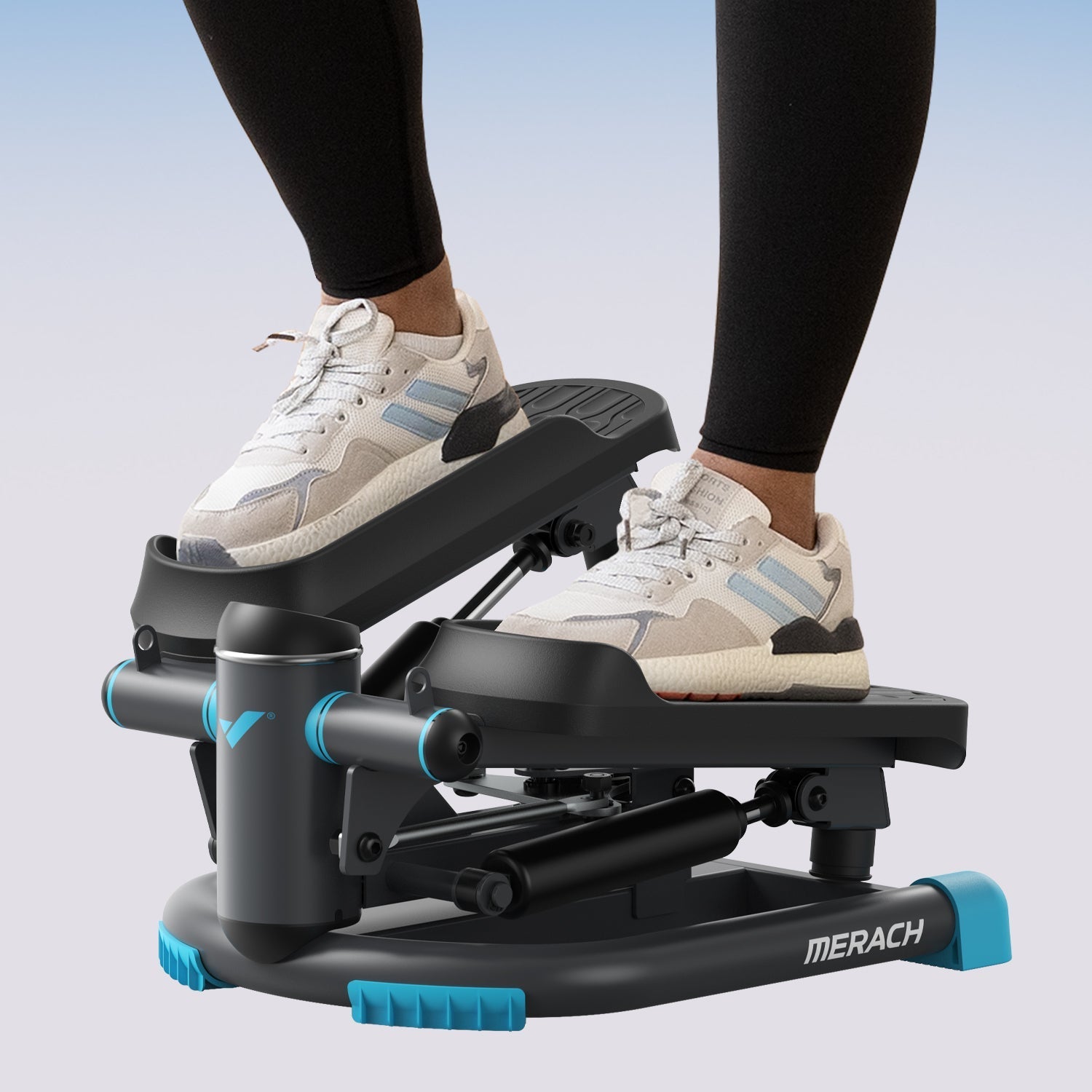 MERACH 2403B1 Mini Stepper 3-en-1