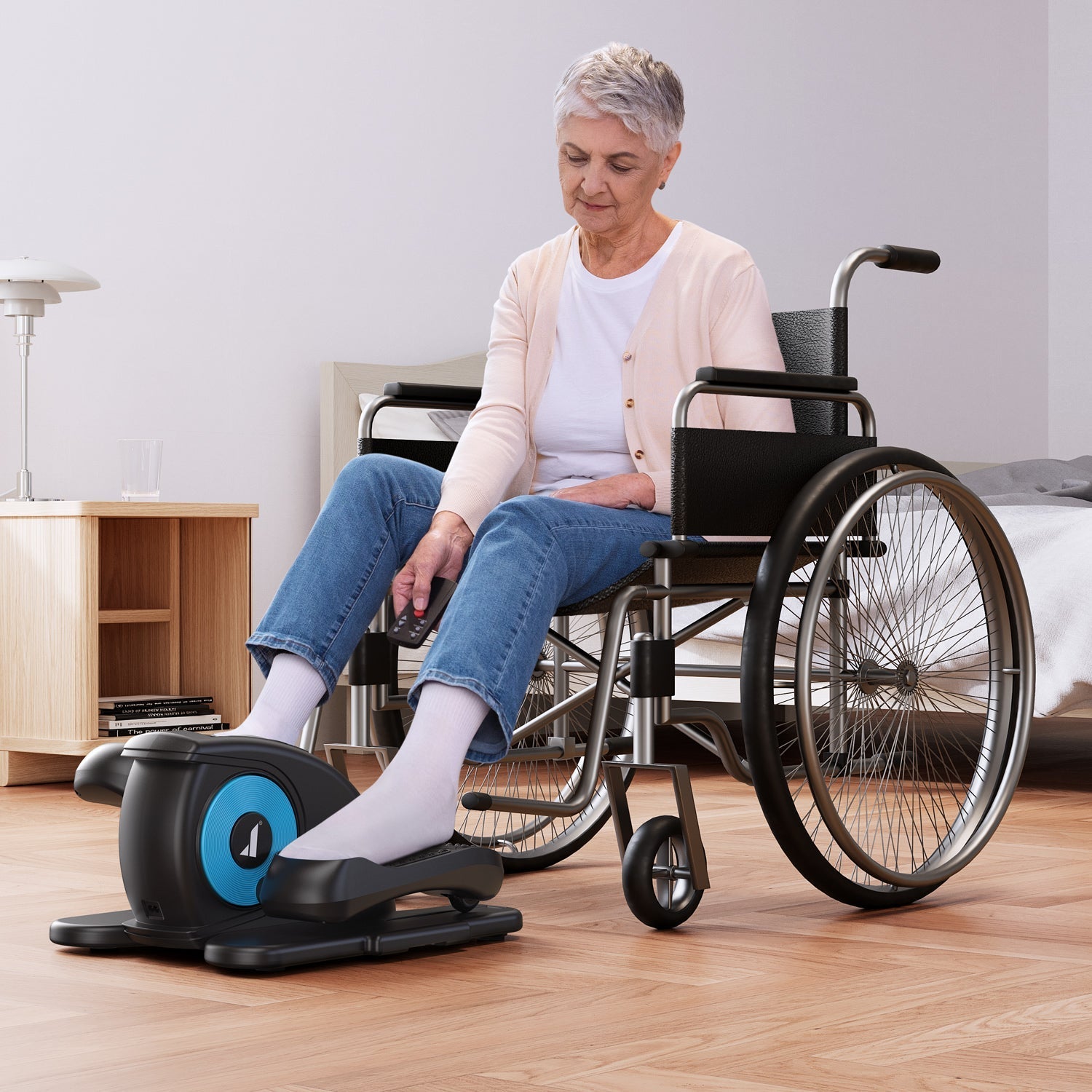 MERACH E34B1 Mini vélo elliptique électrique