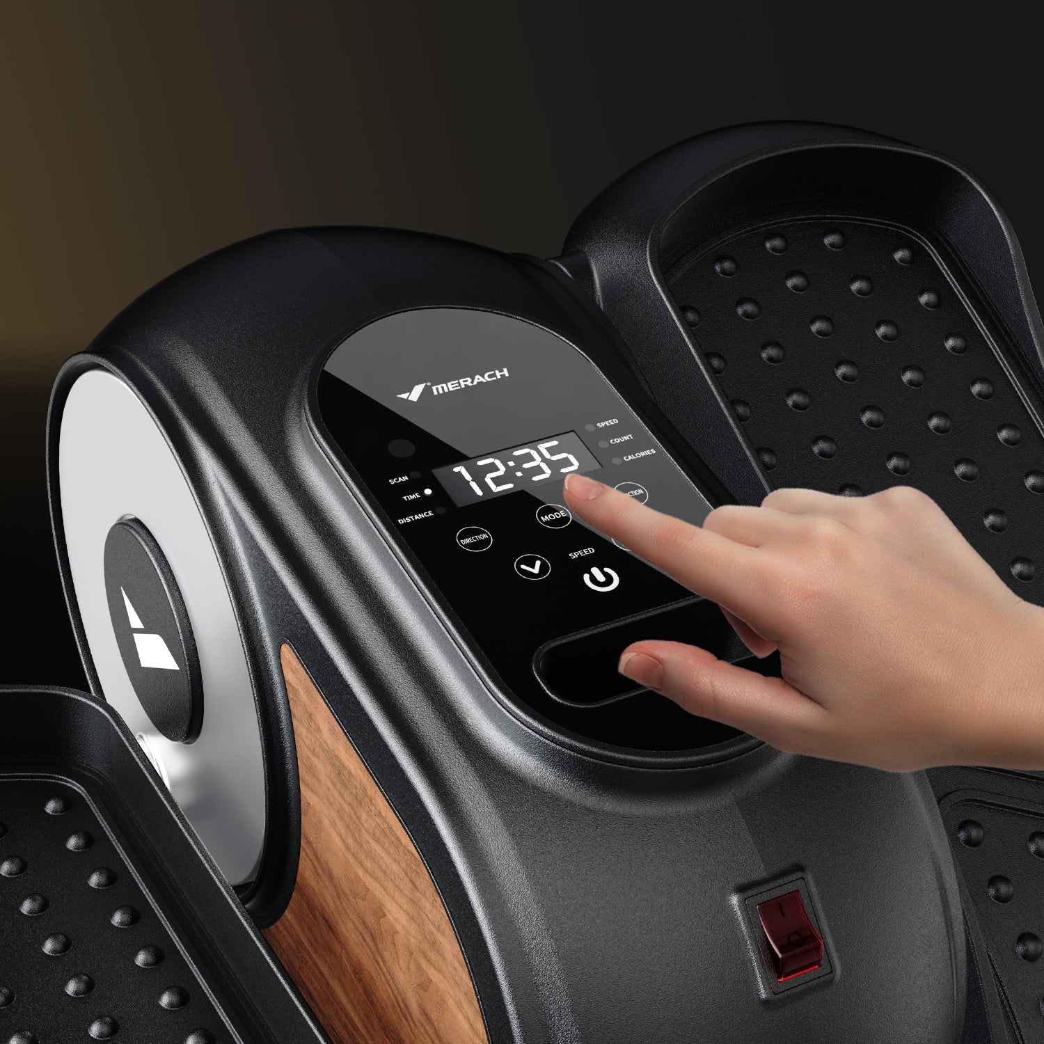 MERACH E37B1 Mini machine elliptique électrique