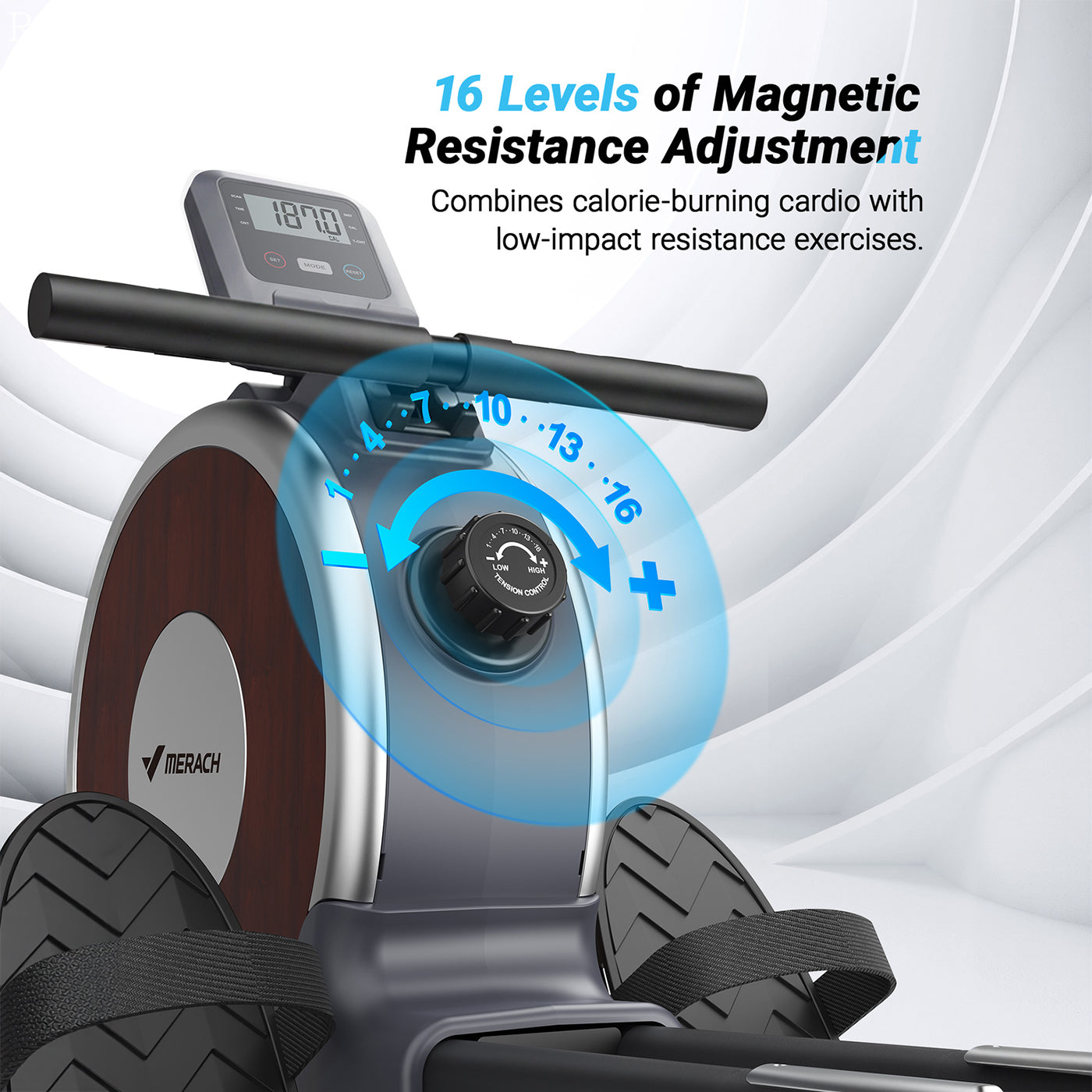Rameur magnétique Merach Q1S