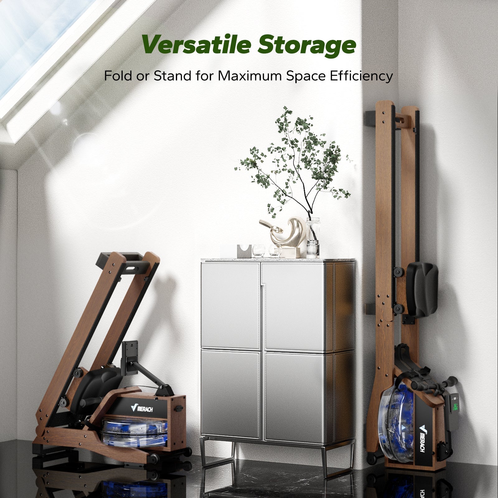 MERACH R23R1 Rameur d'eau pliable