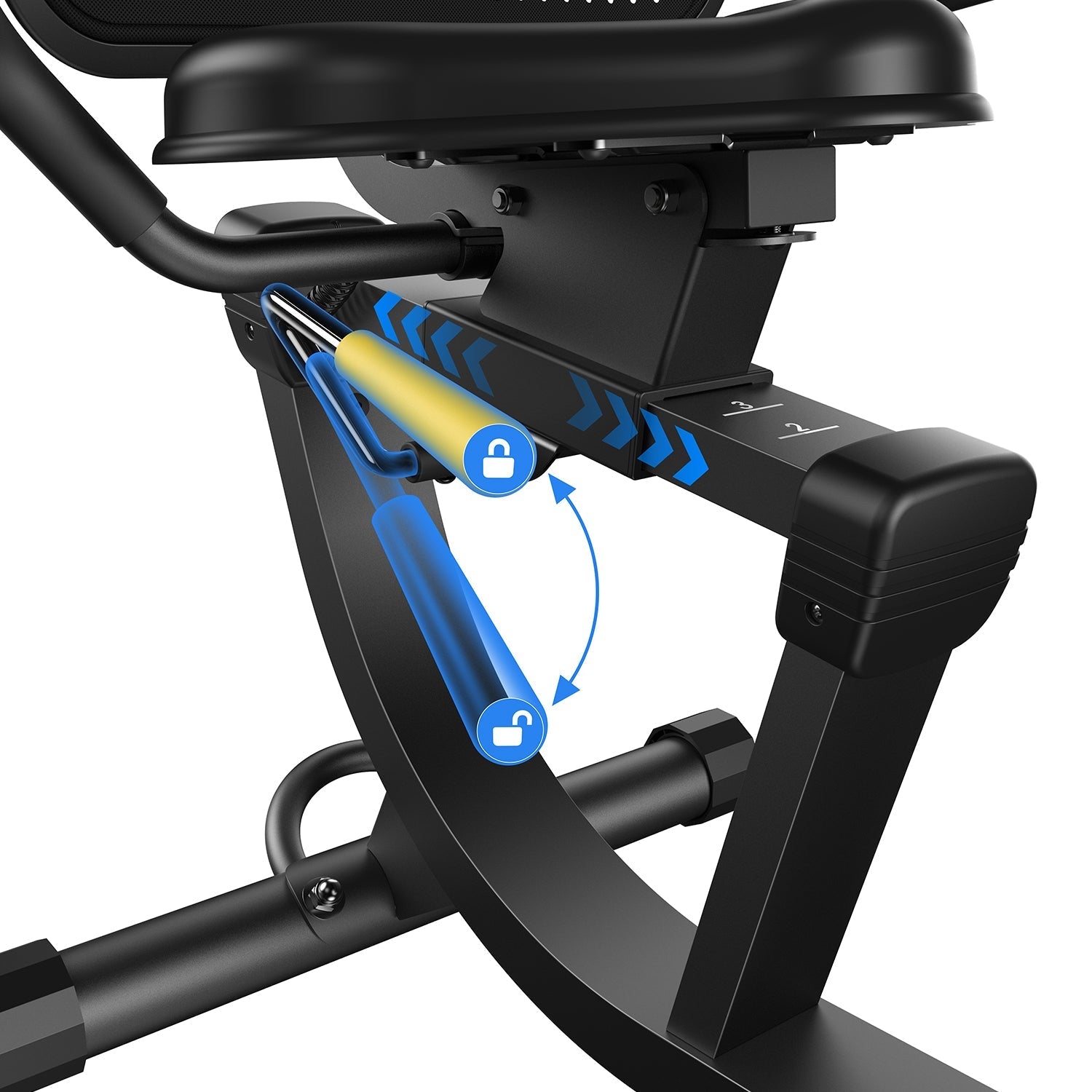 MERACH S19B1 Vélo d'exercice couché