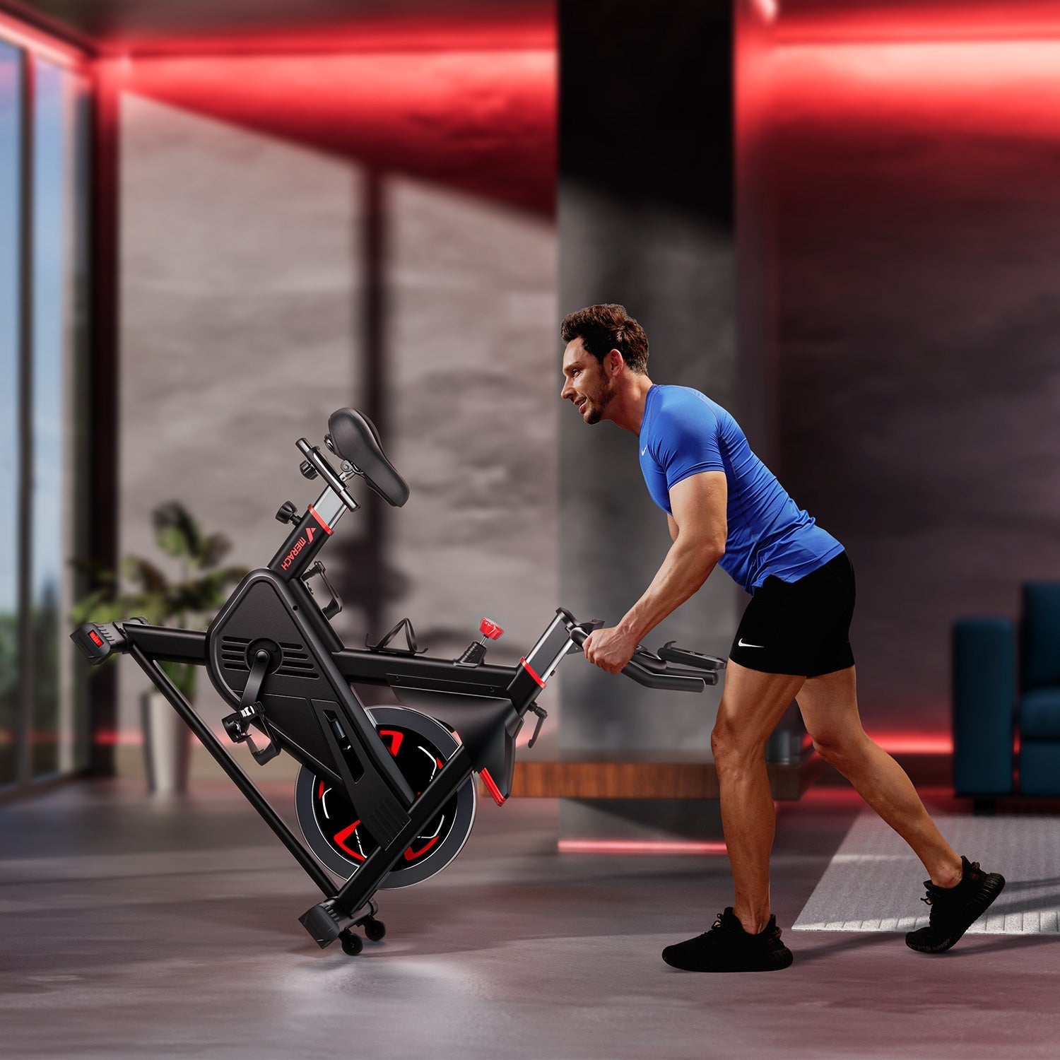 MERACH S38 Vélo d'exercice magnétique