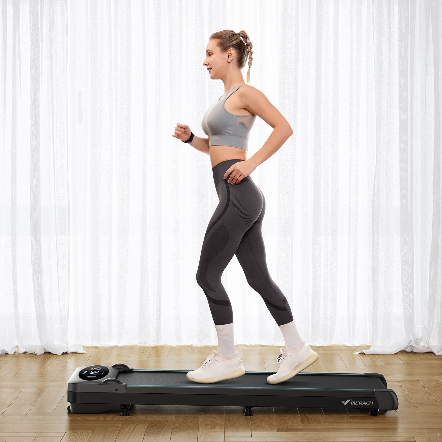 MERACH T26B1 Tapis de Course 3-en-1
