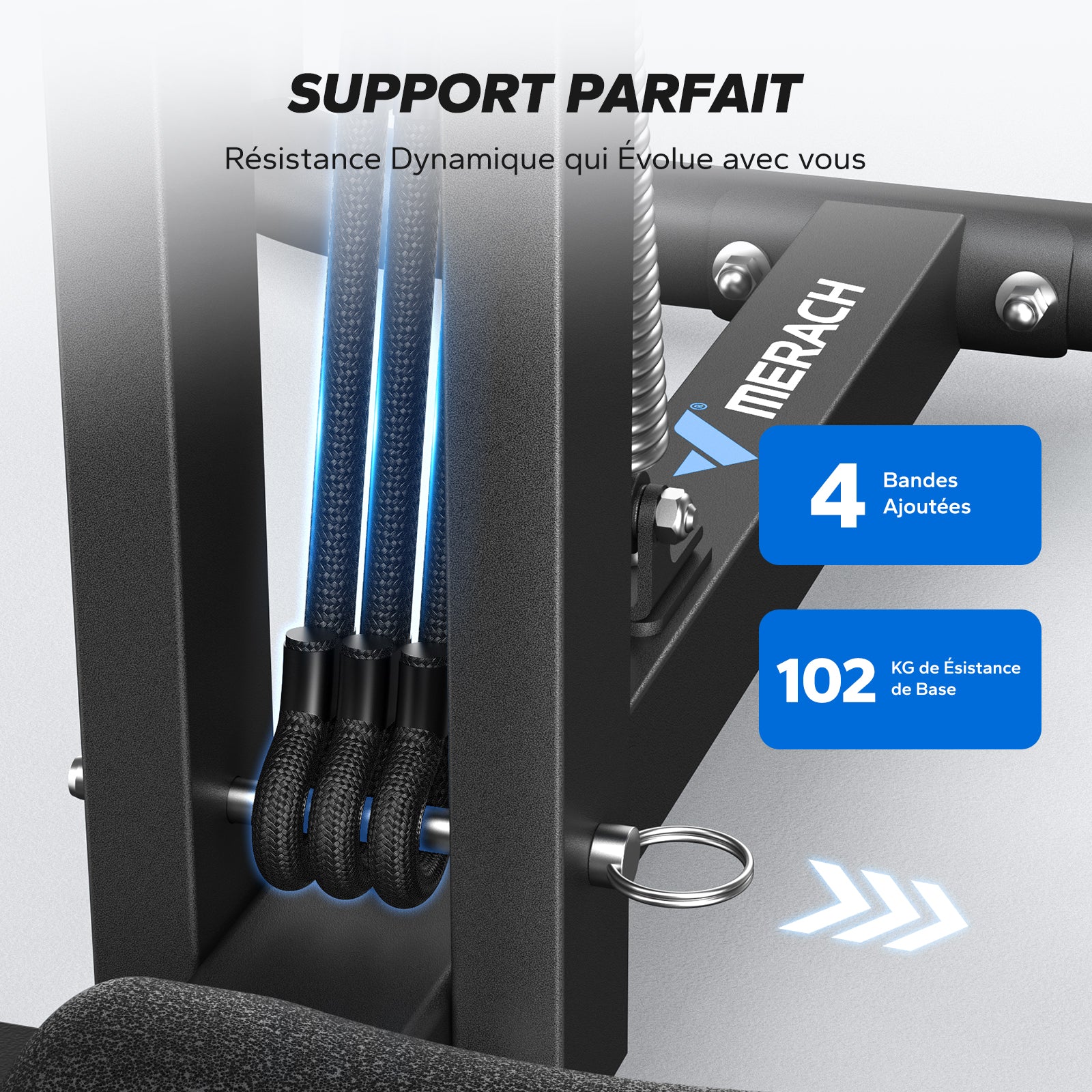 Machine à squats Merach 2417B1