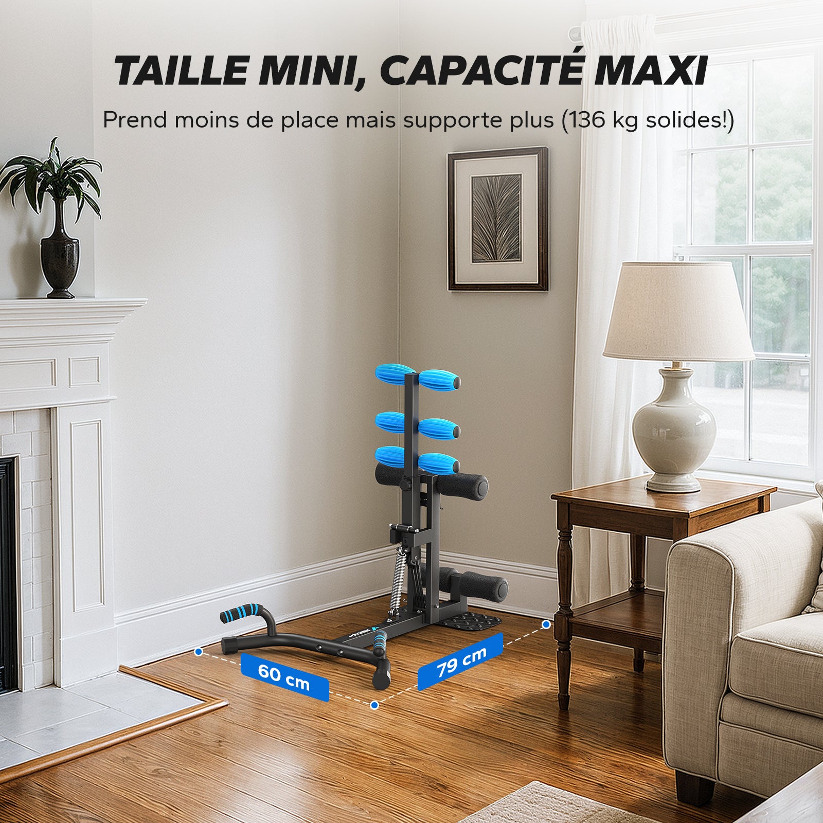 Machine à squats Merach 2417B1