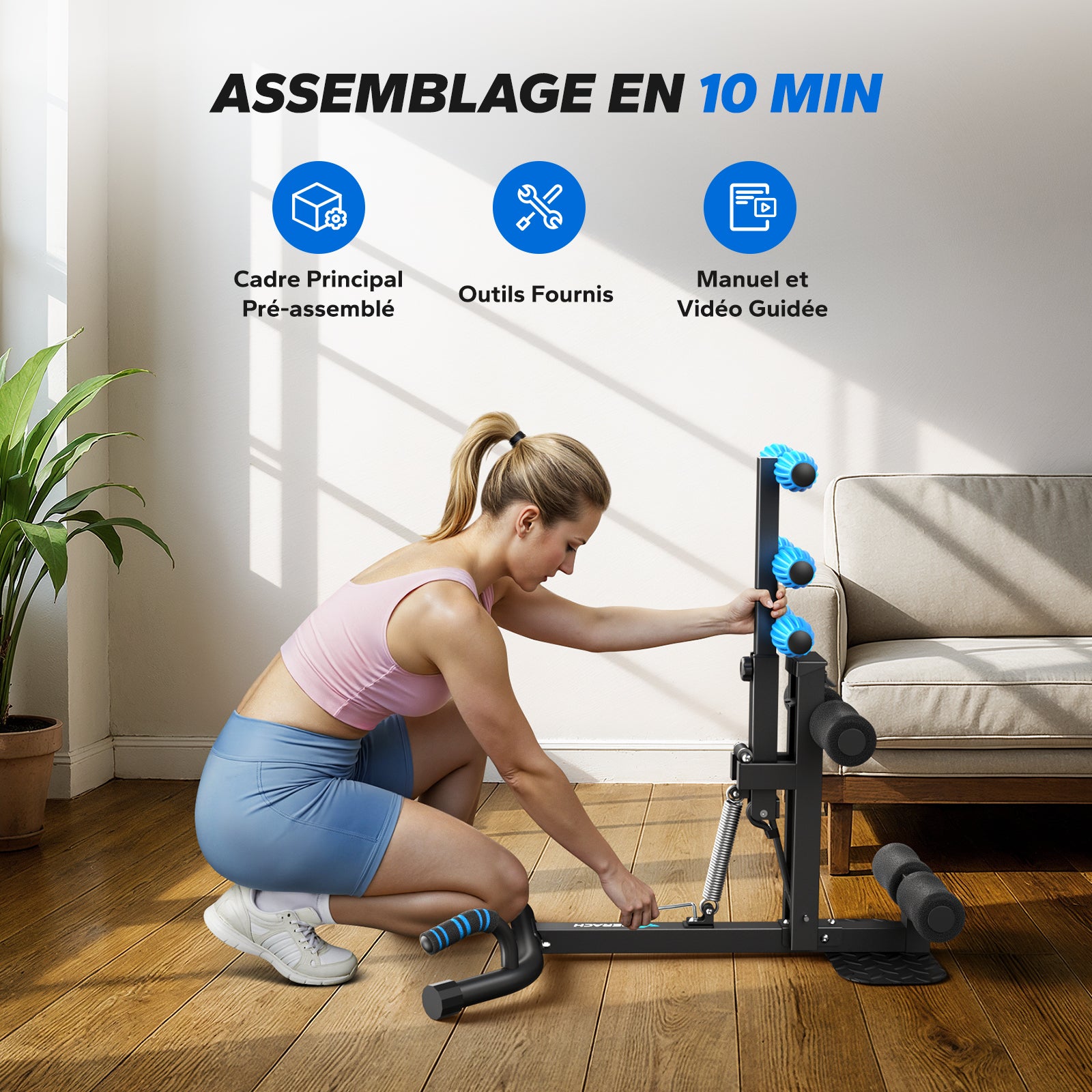 MERACH 2417B1 – Machine à Squat Profond
