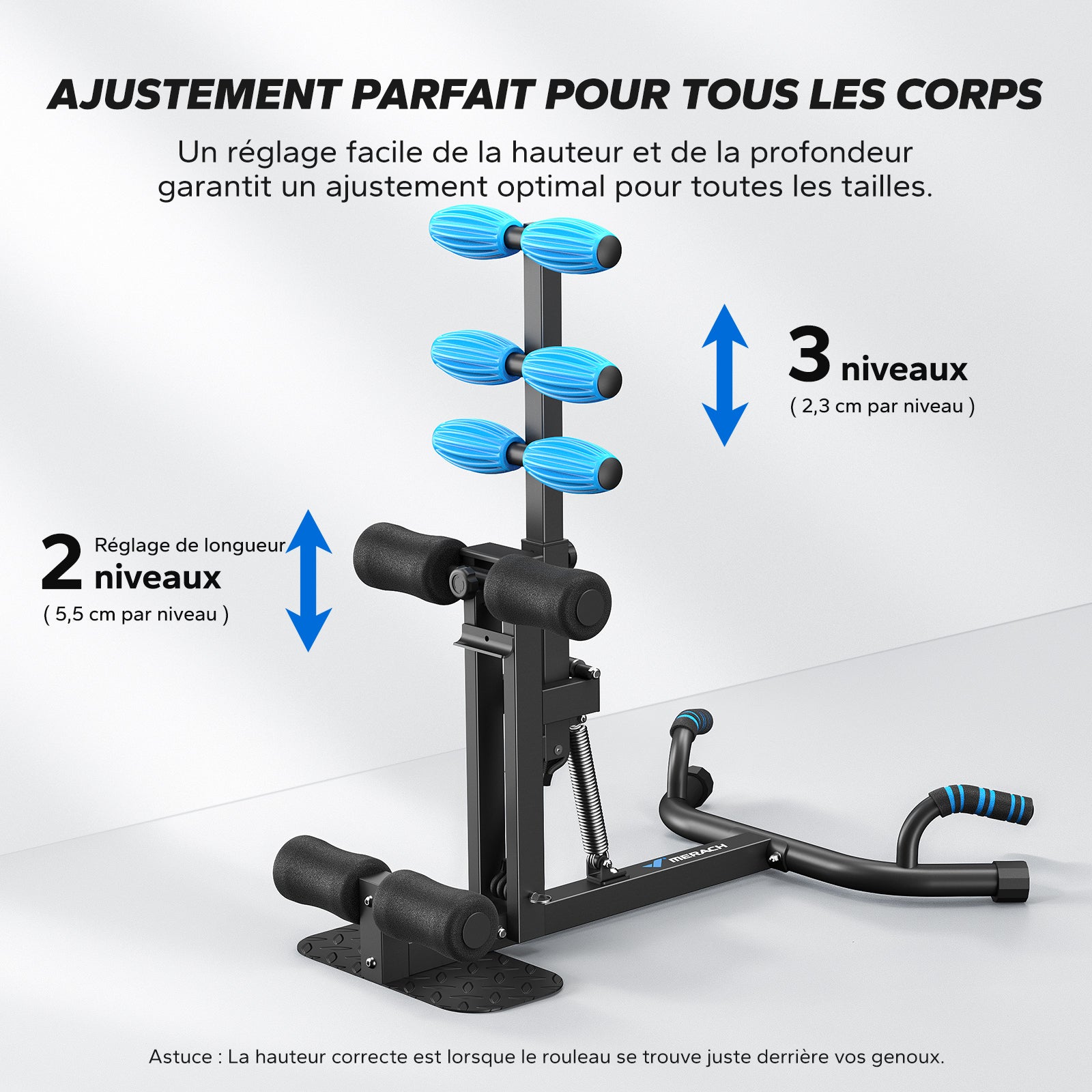 MERACH 2417B1 – Machine à Squat Profond