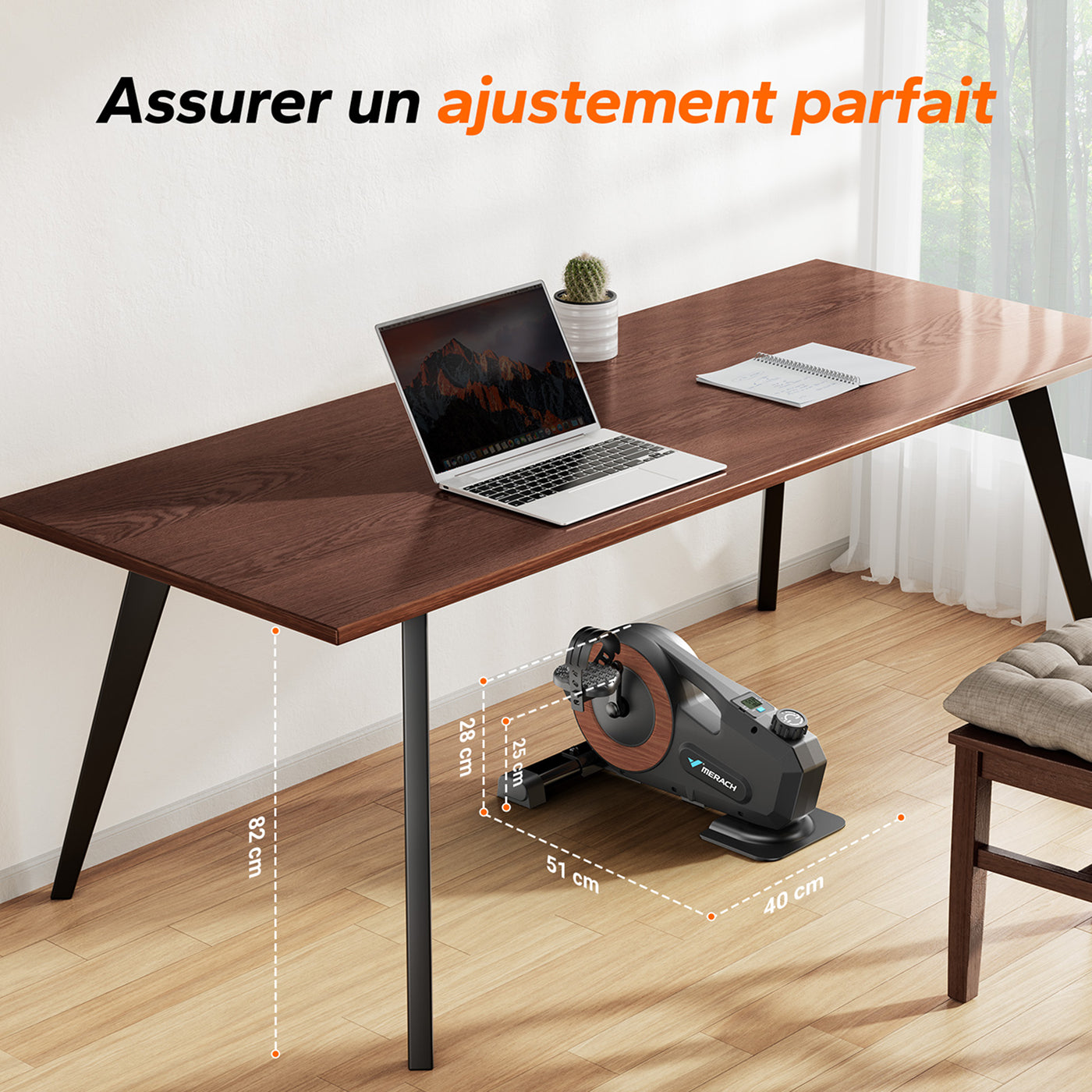 Mini vélo d’appartement Merach E43B2