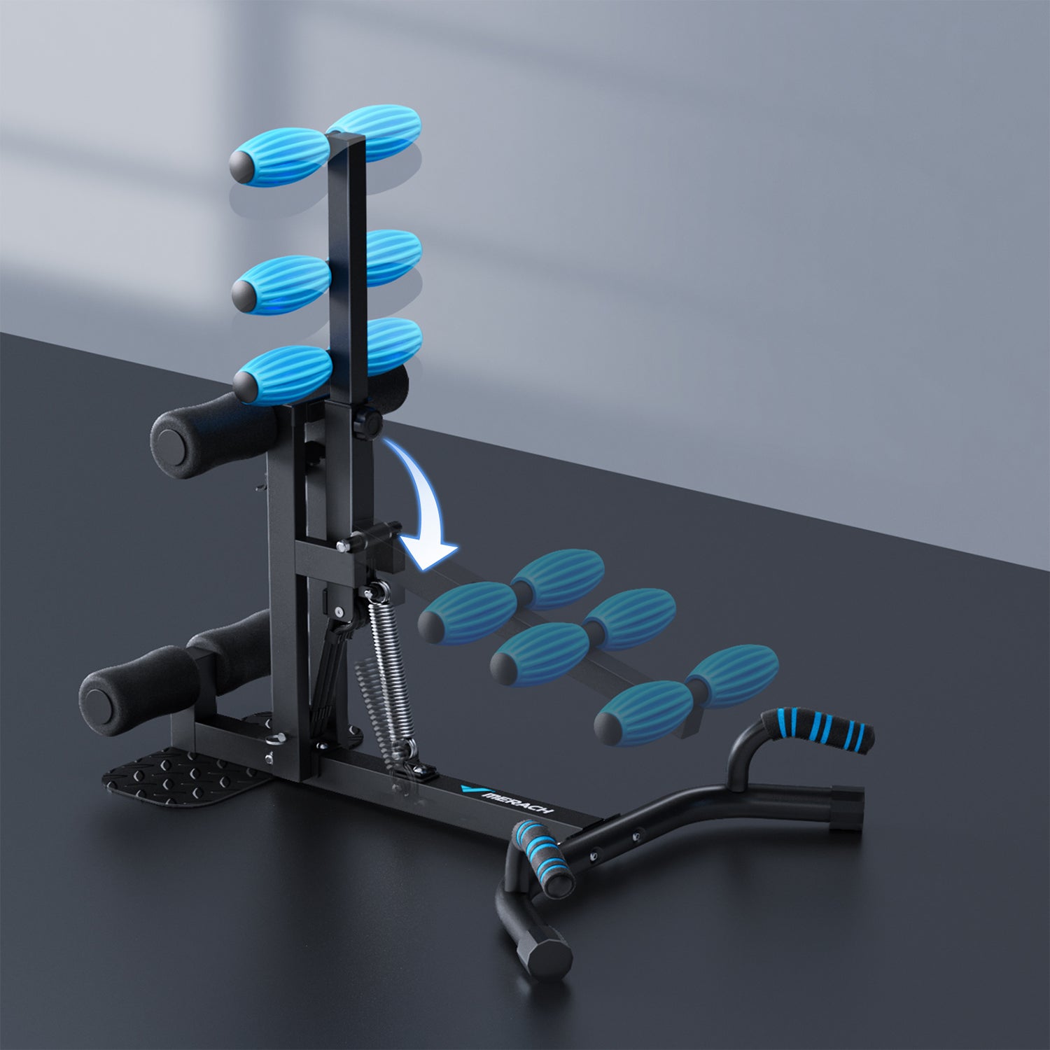 Machine à squats Merach 2417B1