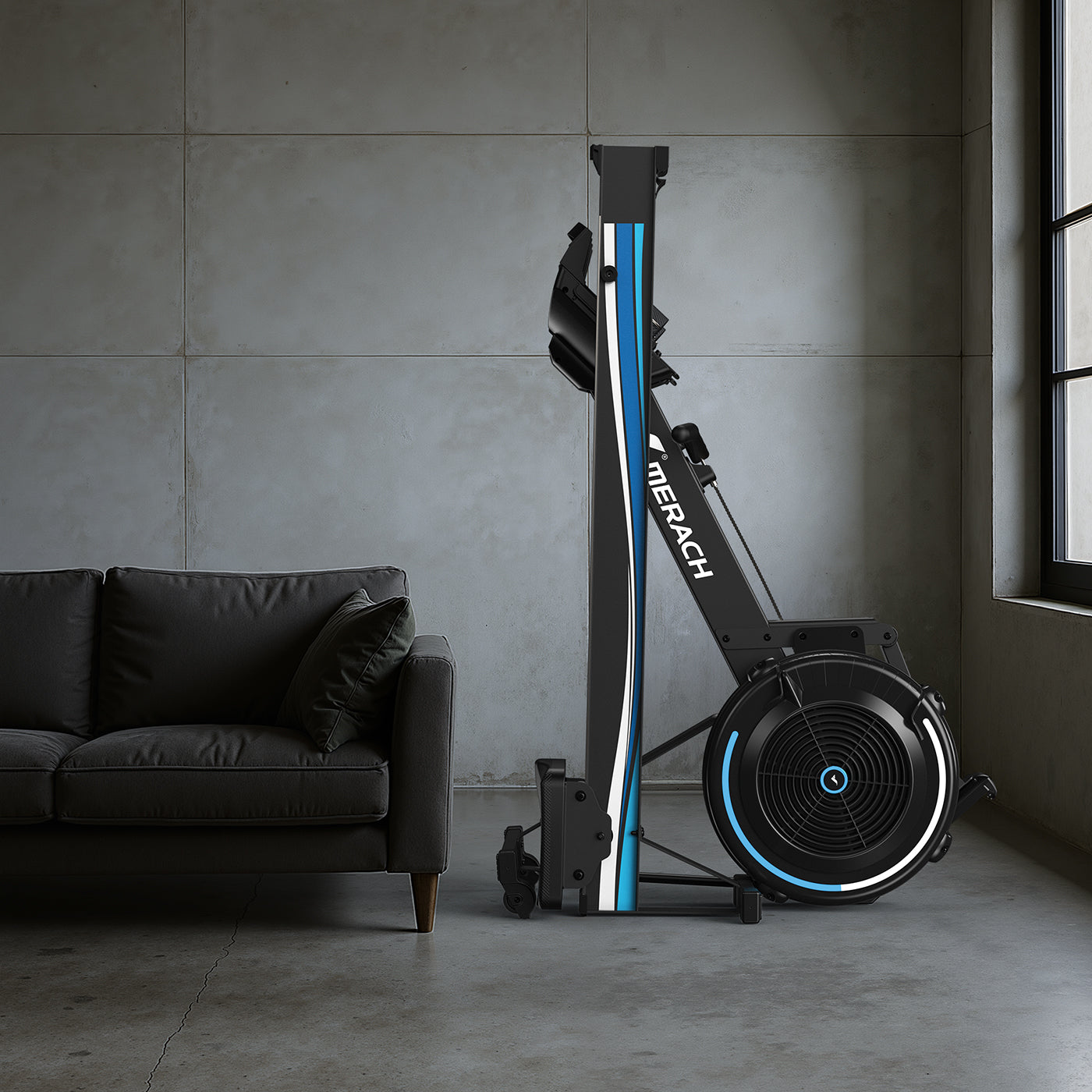 Rameur à air Merach NovaRow R50 Pro
