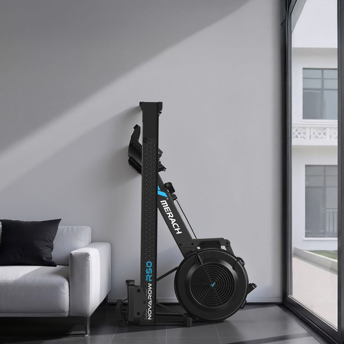 Rameur à air Merach NovaRow R50 Pro