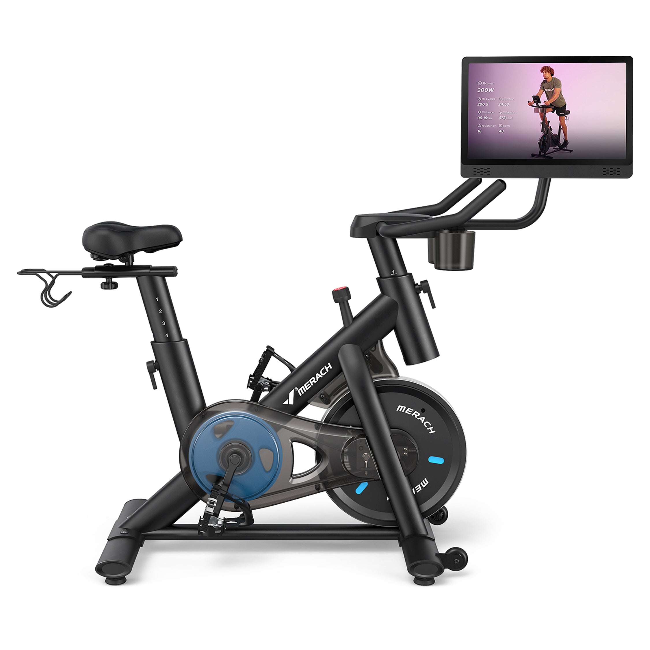 MERACH S26B4 Vélo d’appartement avec écran HD