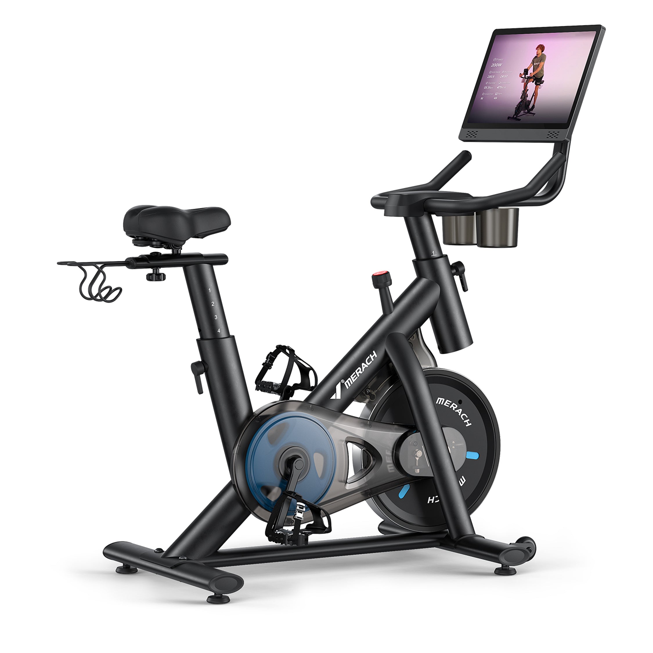 MERACH S26B4 Vélo d’appartement avec écran HD