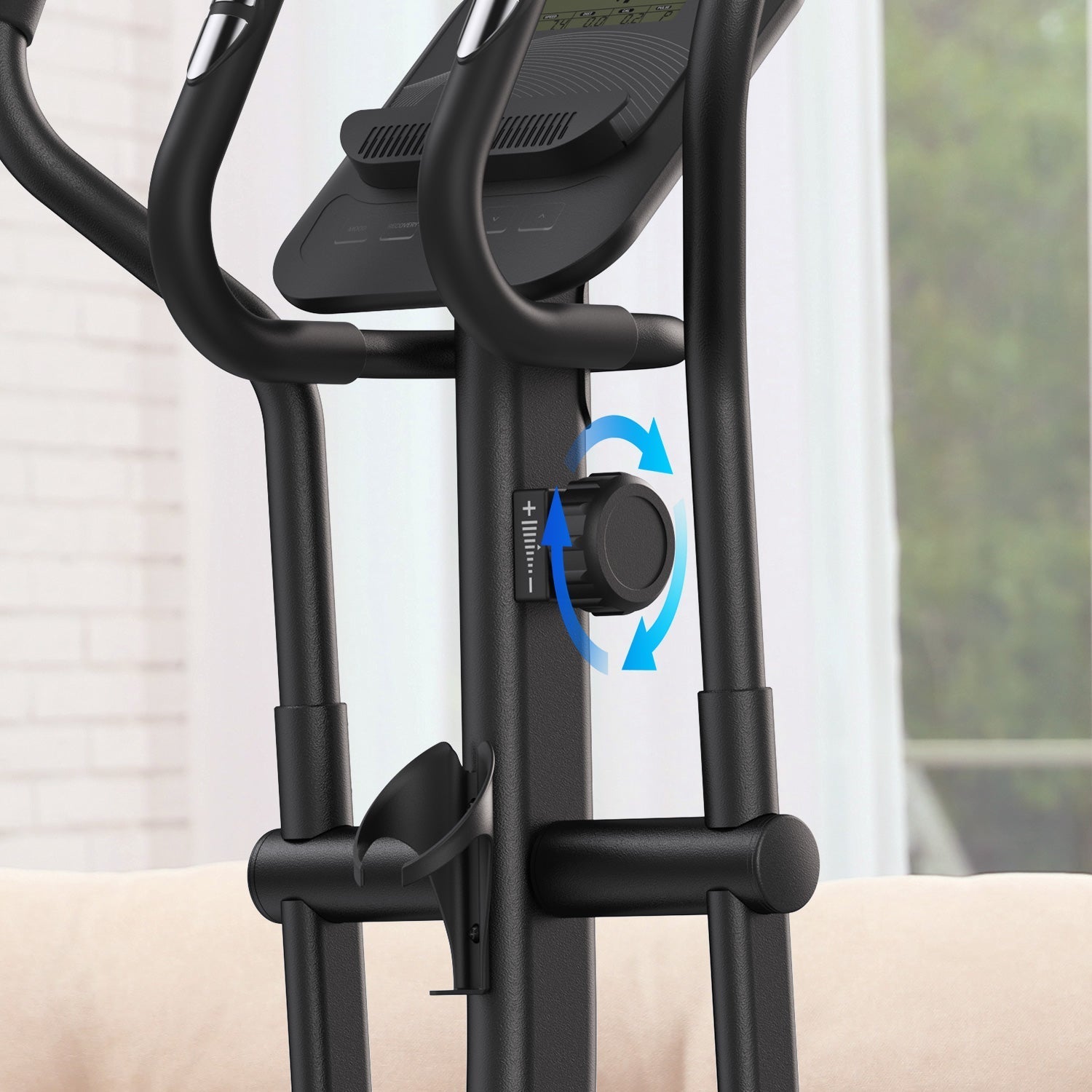 MERACH Manual Resistance Elliptical Machine E27B3