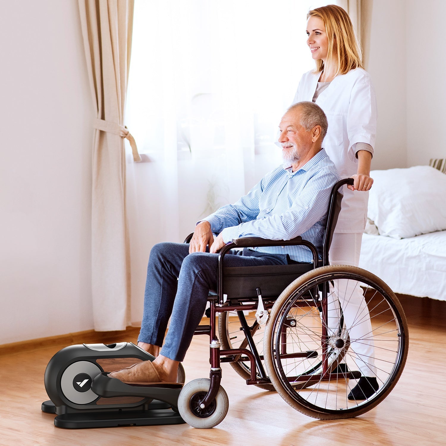 MERACH E32B1 Mini machine elliptique électrique