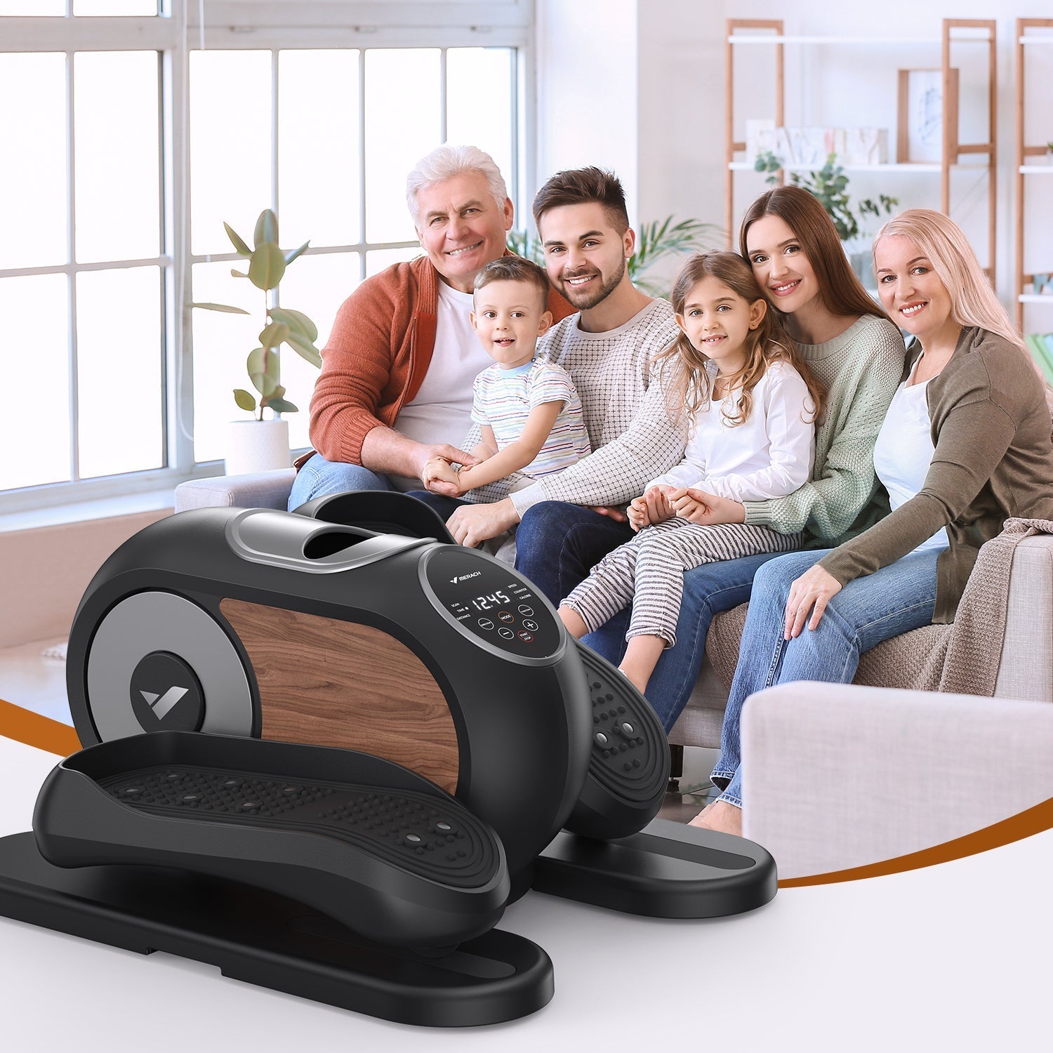 MERACH E32B1 Mini machine elliptique électrique