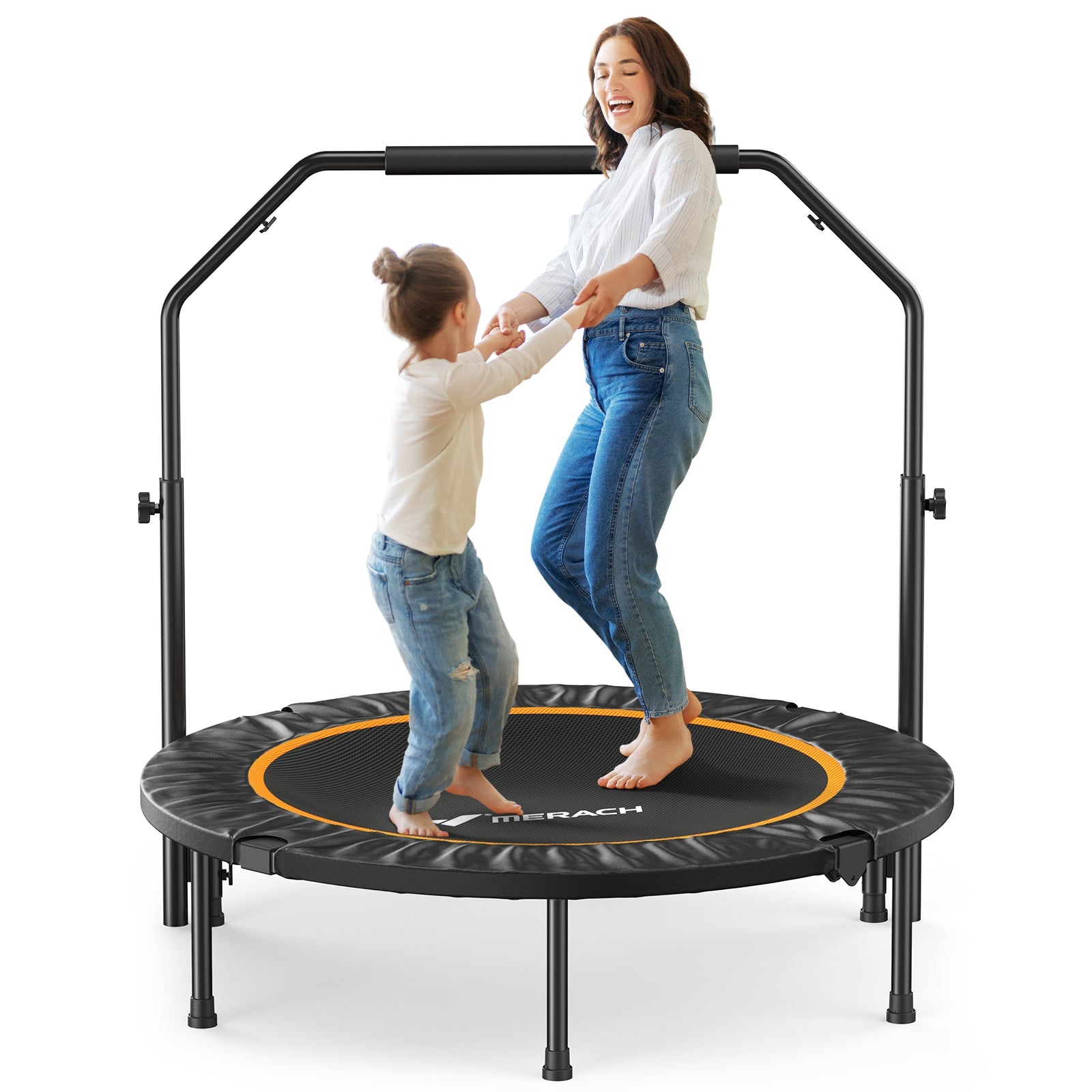 MERACH 2420B2 Trampolines de fitness avec poignée