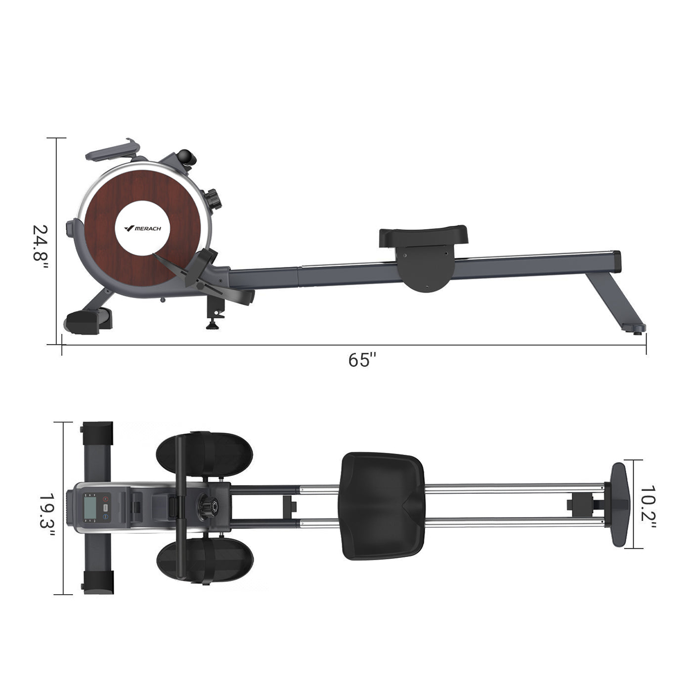 Rameur magnétique Merach Q1S