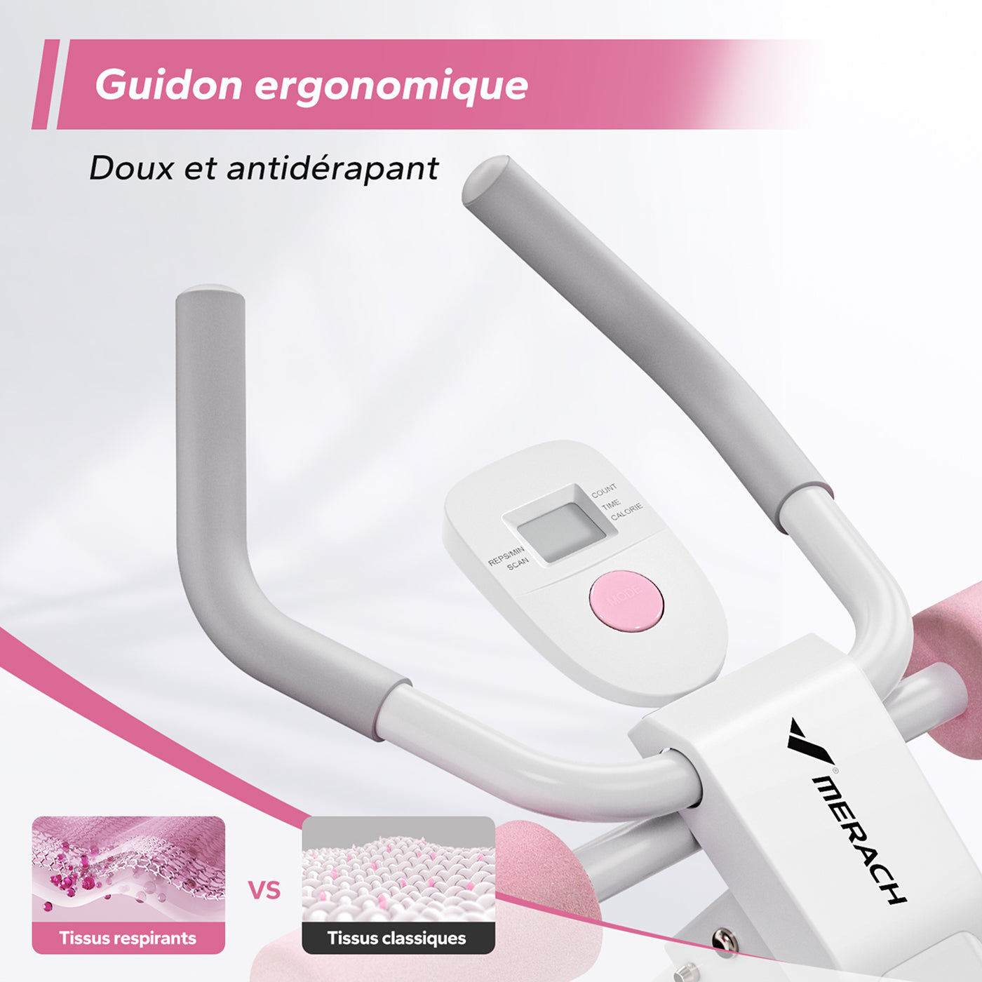 Entraîneur abdominal réglable Merach 2314