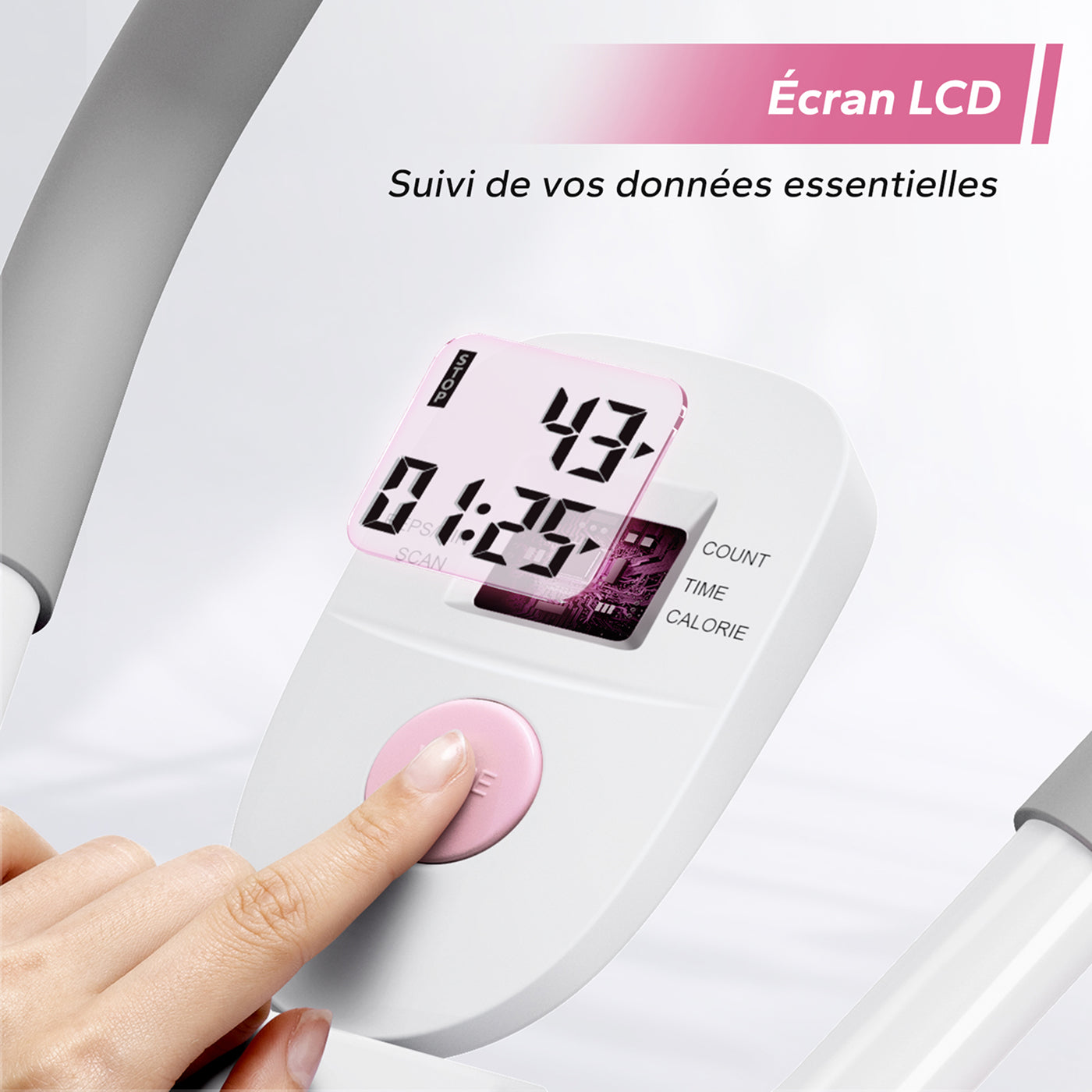 Entraîneur abdominal réglable Merach 2314