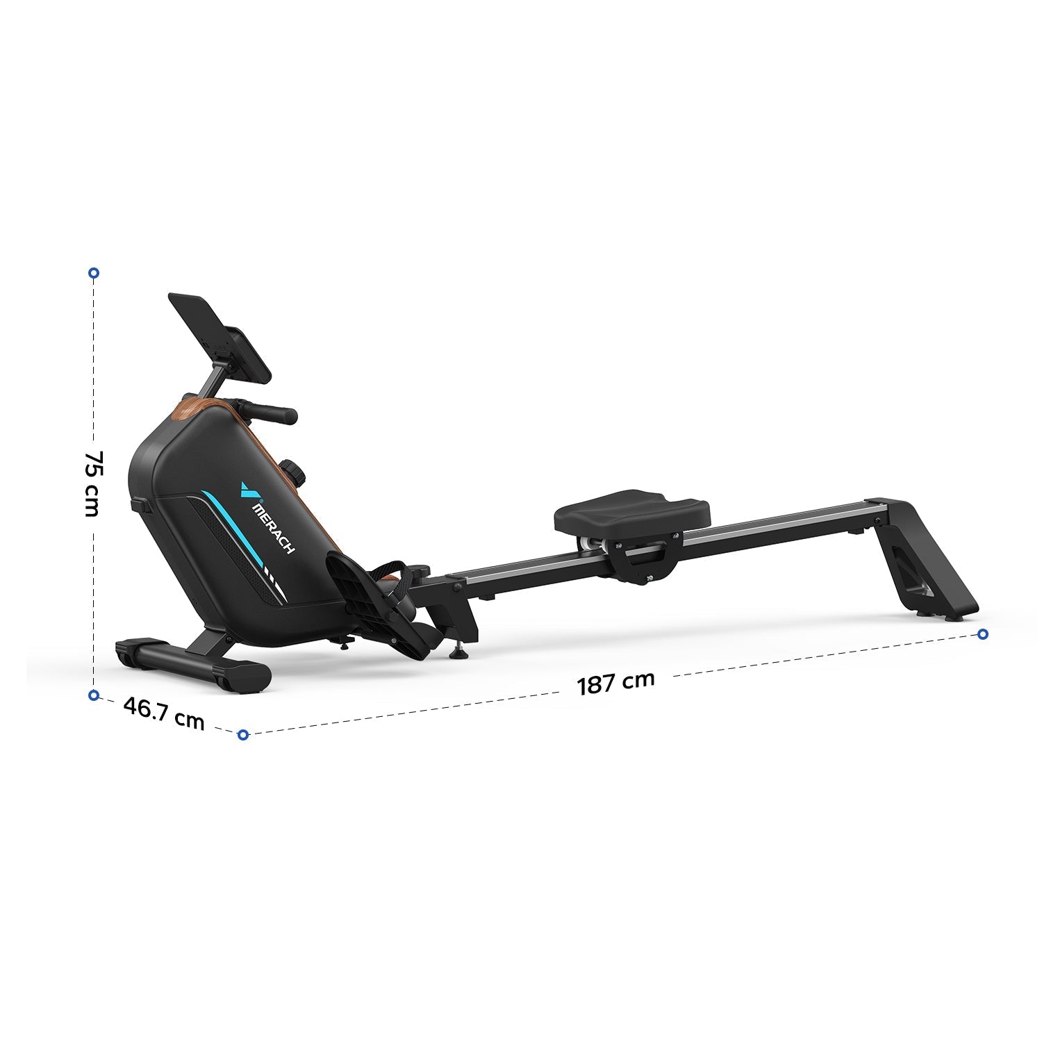 MERACH R15 Rameur magnétique