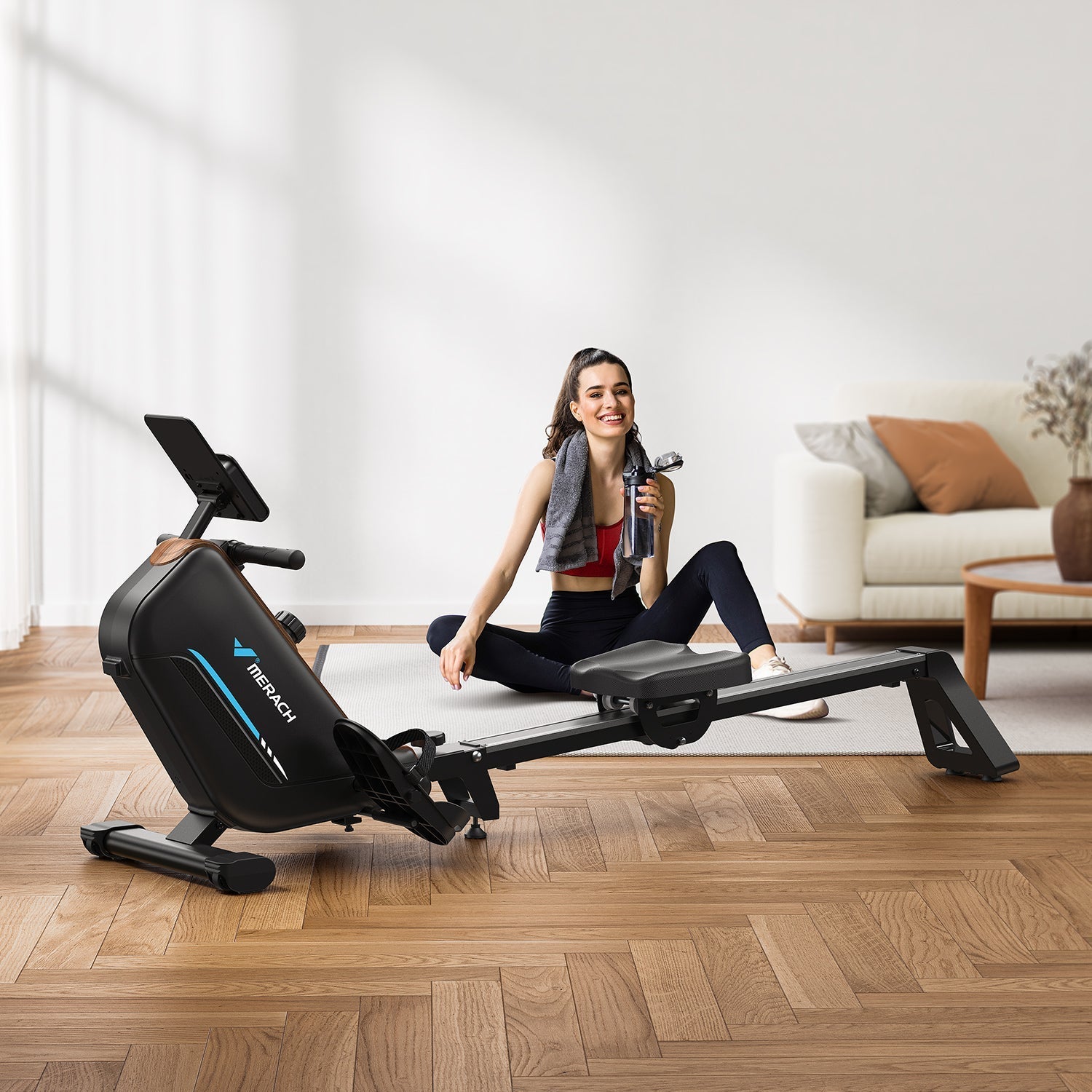 MERACH R15 Rameur magnétique