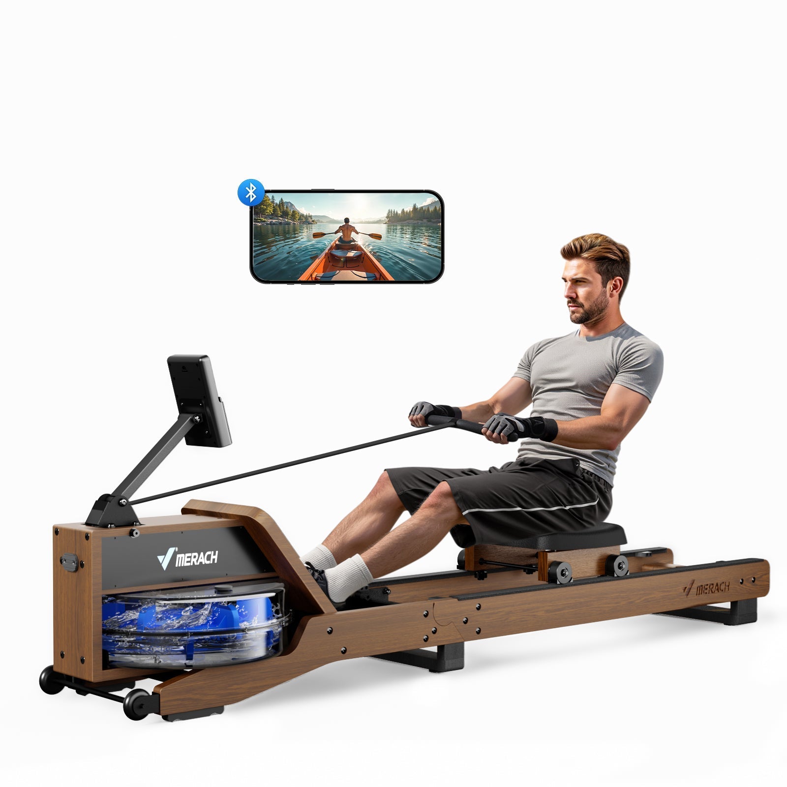 MERACH R23R1 Rameur d'eau pliable