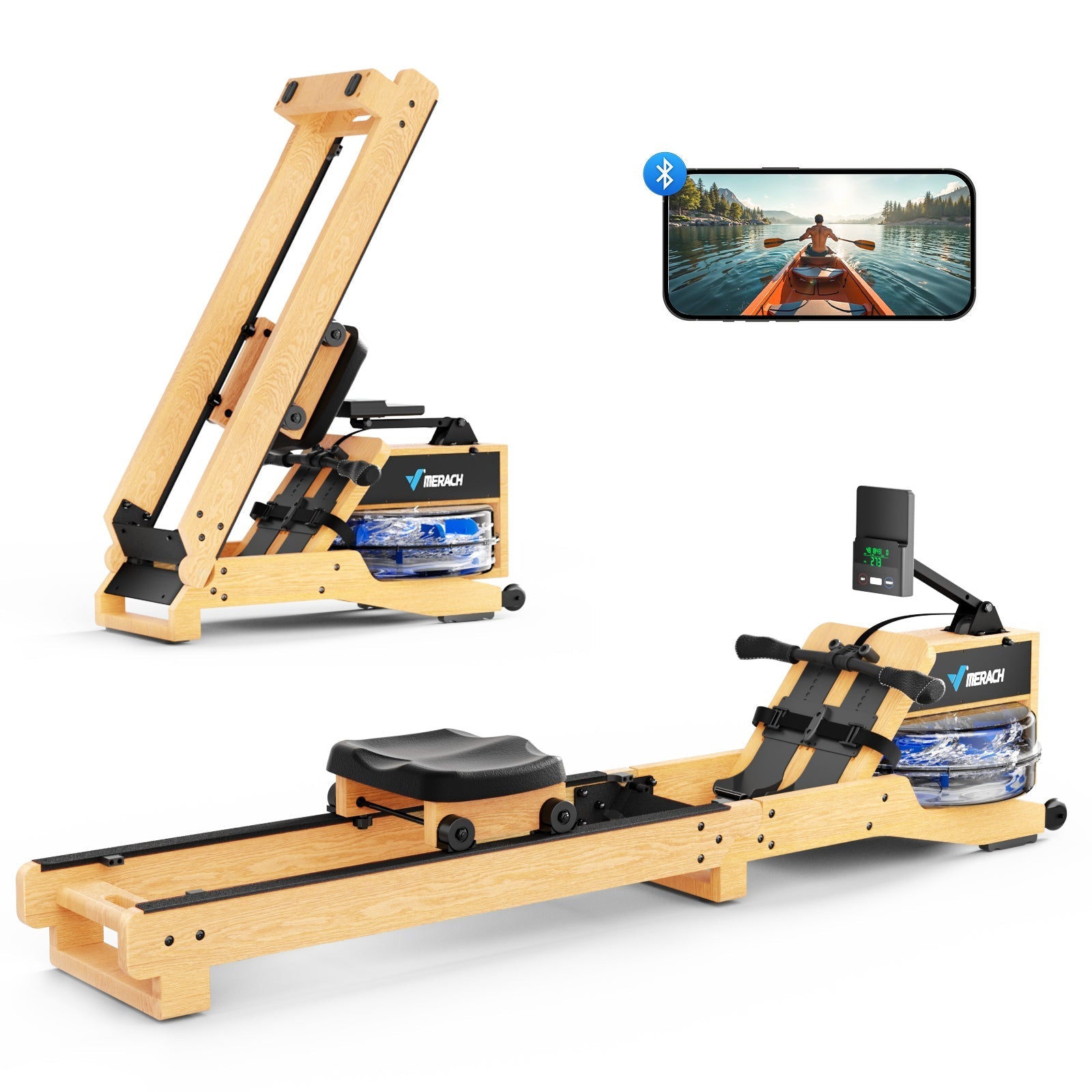 MERACH R23O1 Rameur pliable