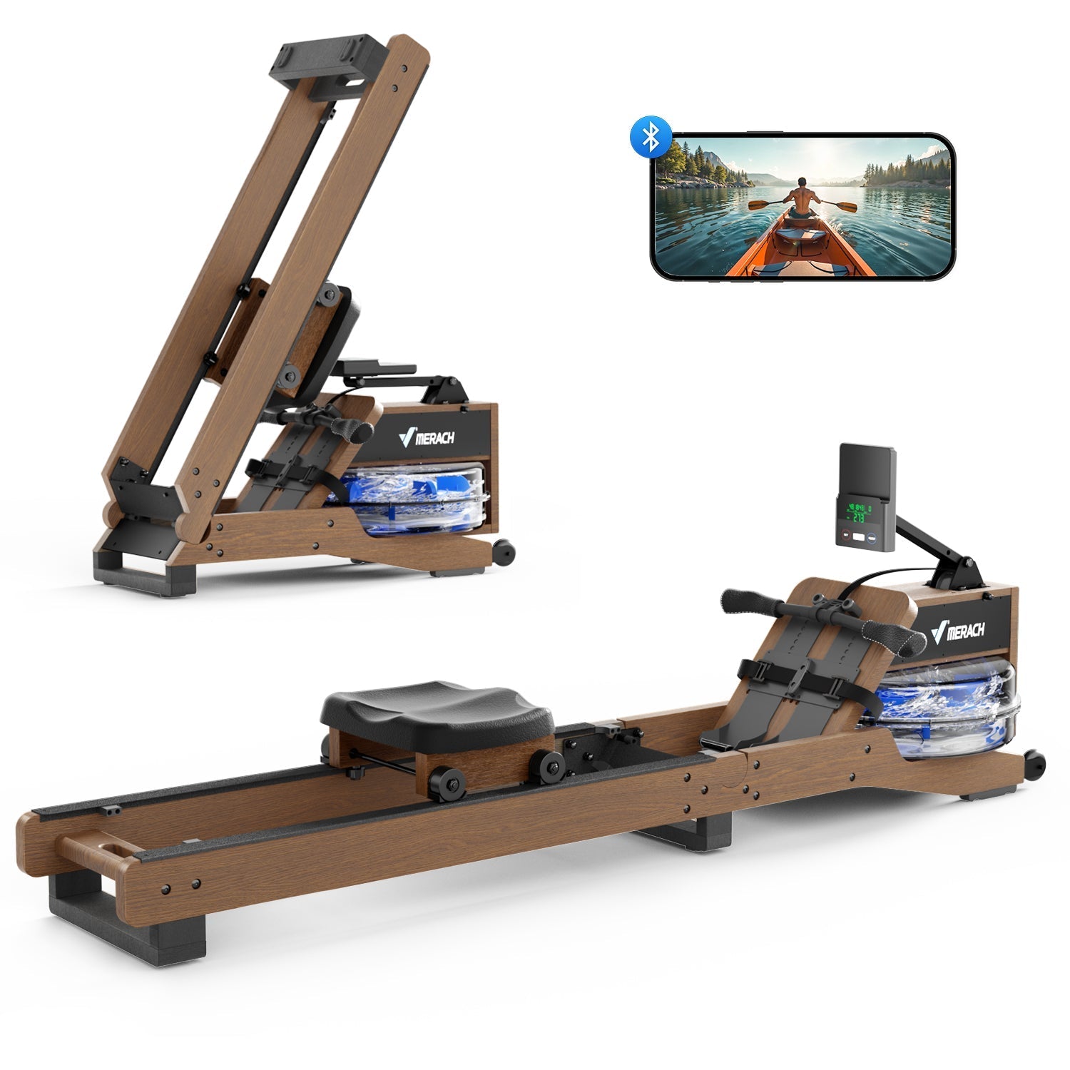 MERACH R23R1 Rameur d'eau pliable