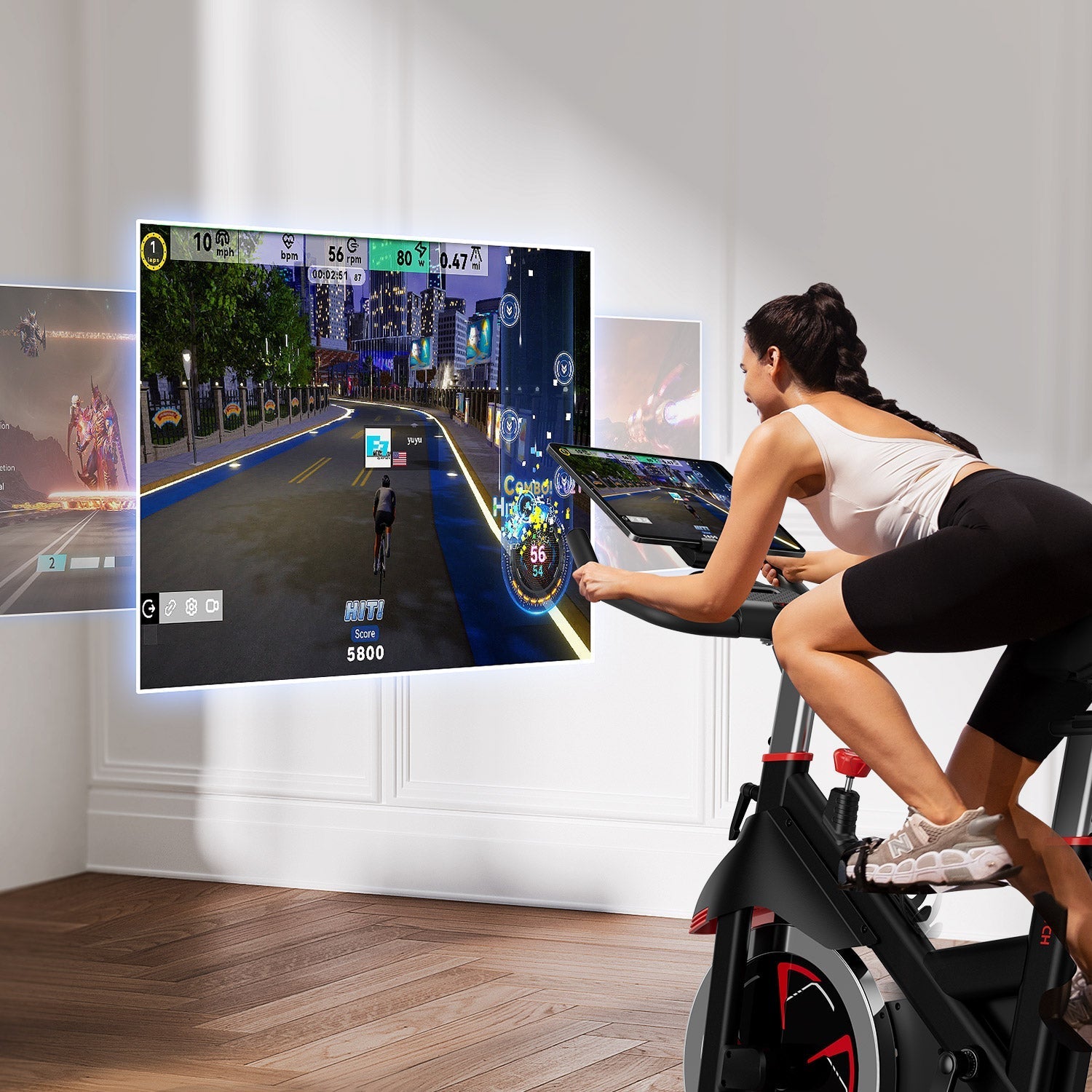 MERACH S38 Vélo d'exercice magnétique