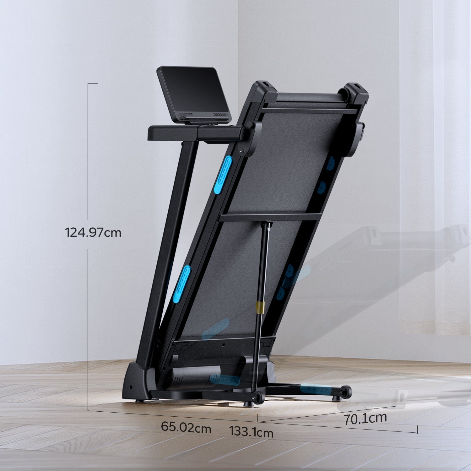 MERACH T12B1 Tapis de course 3-en-1