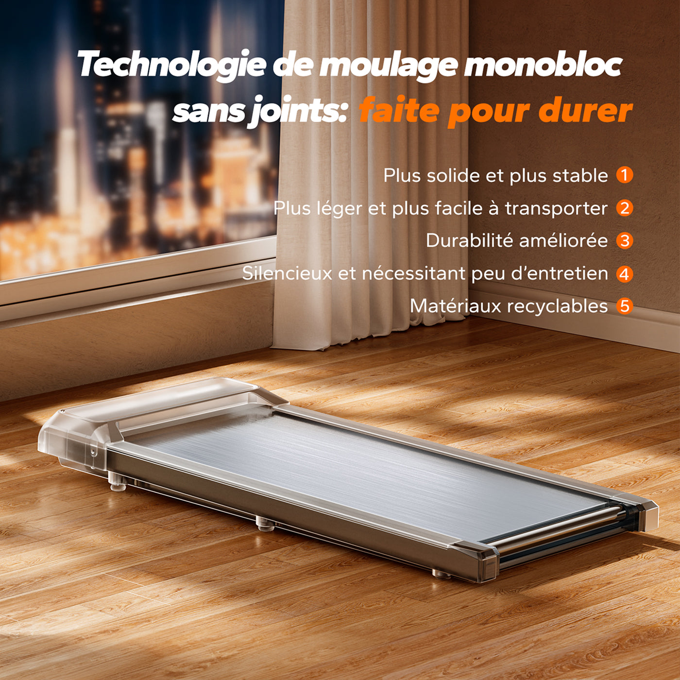 Tapis de course 3 en 1 Merach T21B1