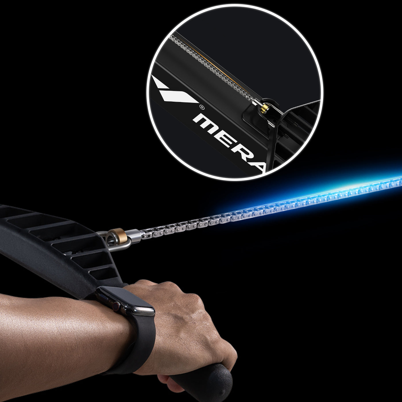 Rameur à air Merach NovaRow R50 Pro