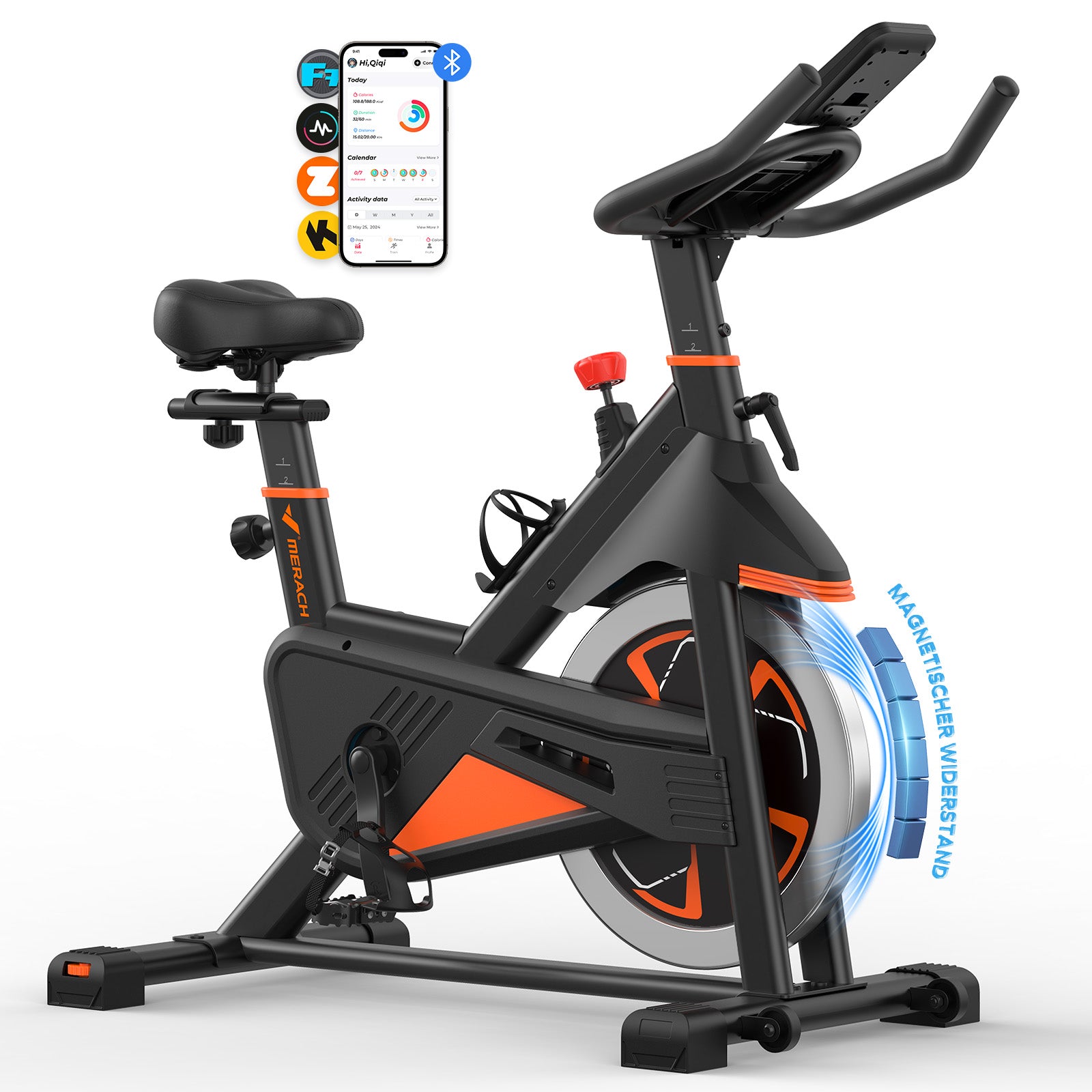 MERACH S38 Vélo d'exercice magnétique
