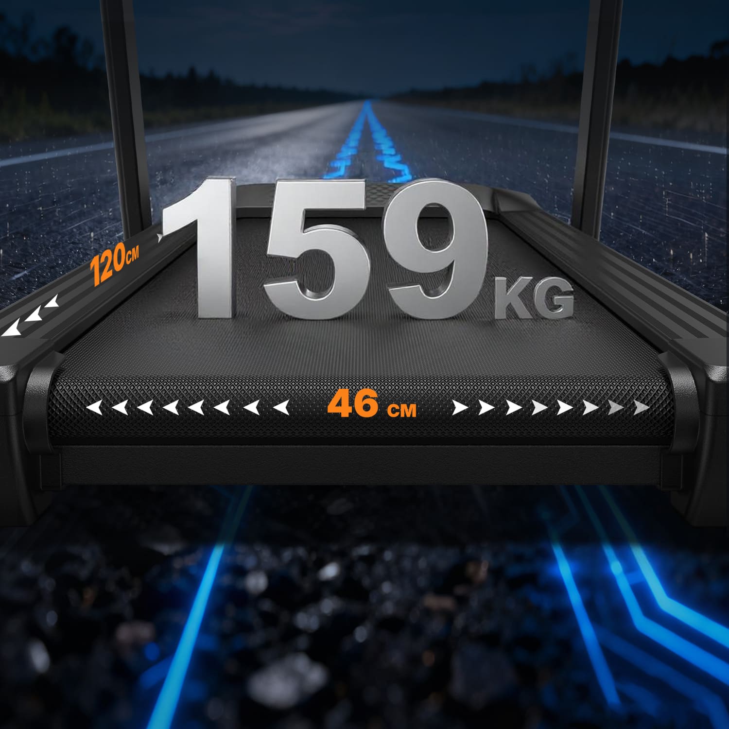 Tapis de course MERACH T31B1