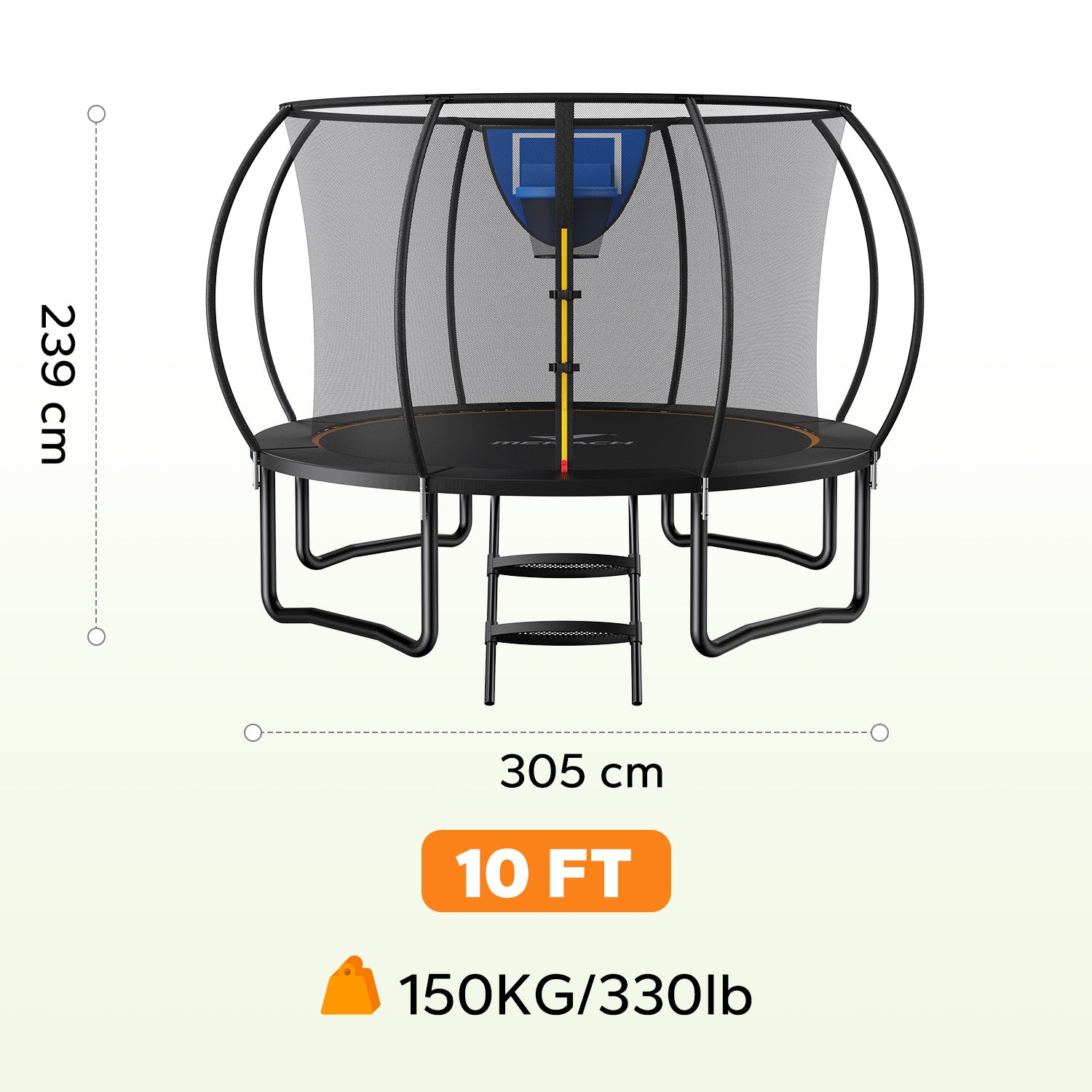 Merach 2429 Trampoline d'extérieur