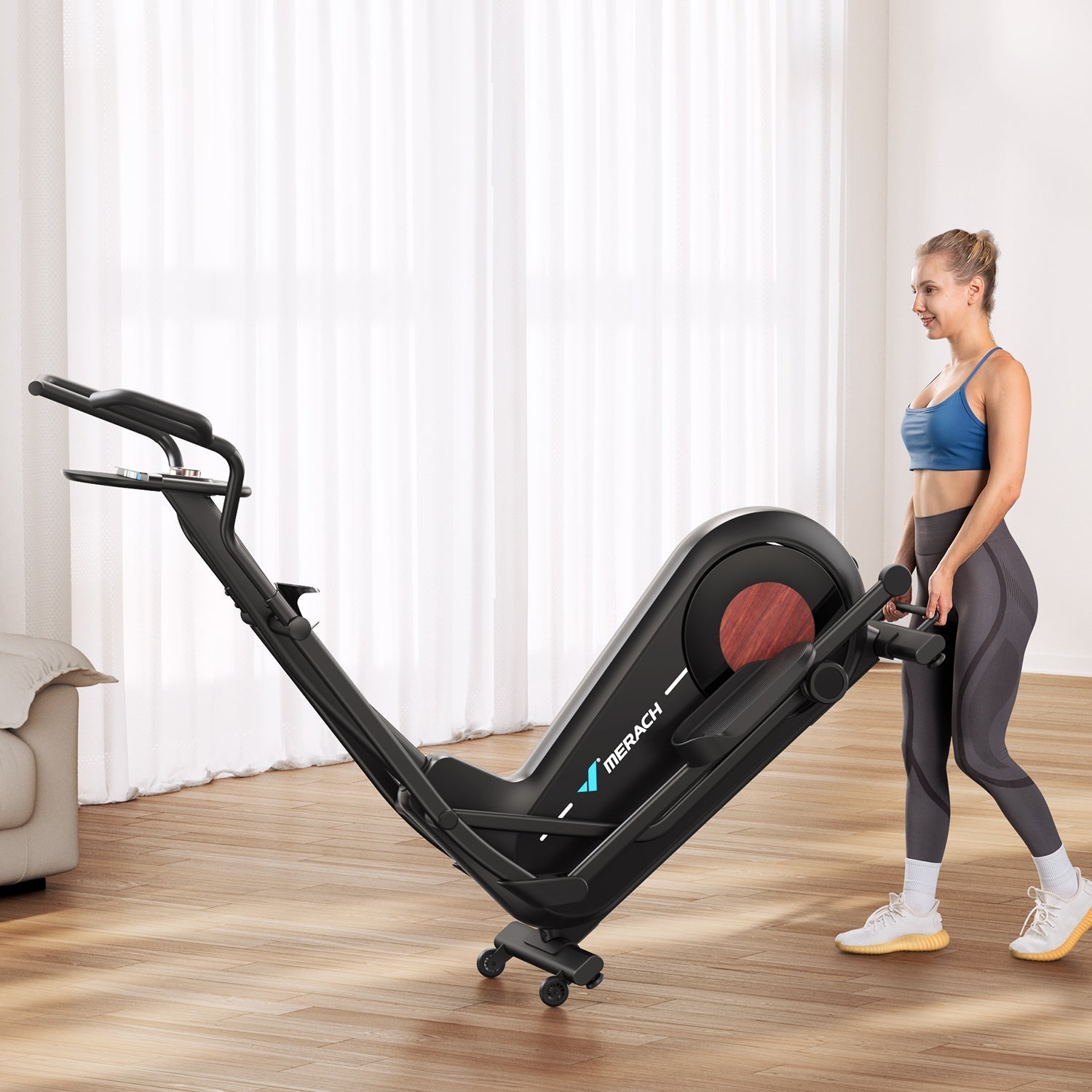 MERACH Elliptique auto-alimenté E27B1