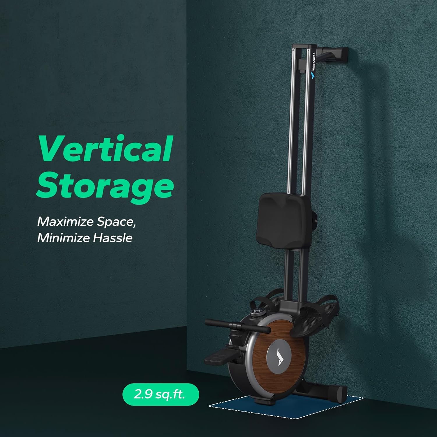 MERACH Q1S Pro 2.0 Rameur