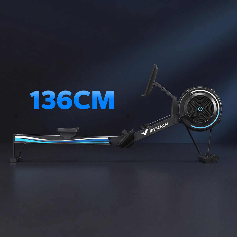 Rameur à air immersif NovaRow R50 Aura avec écran HD - Merach FR
