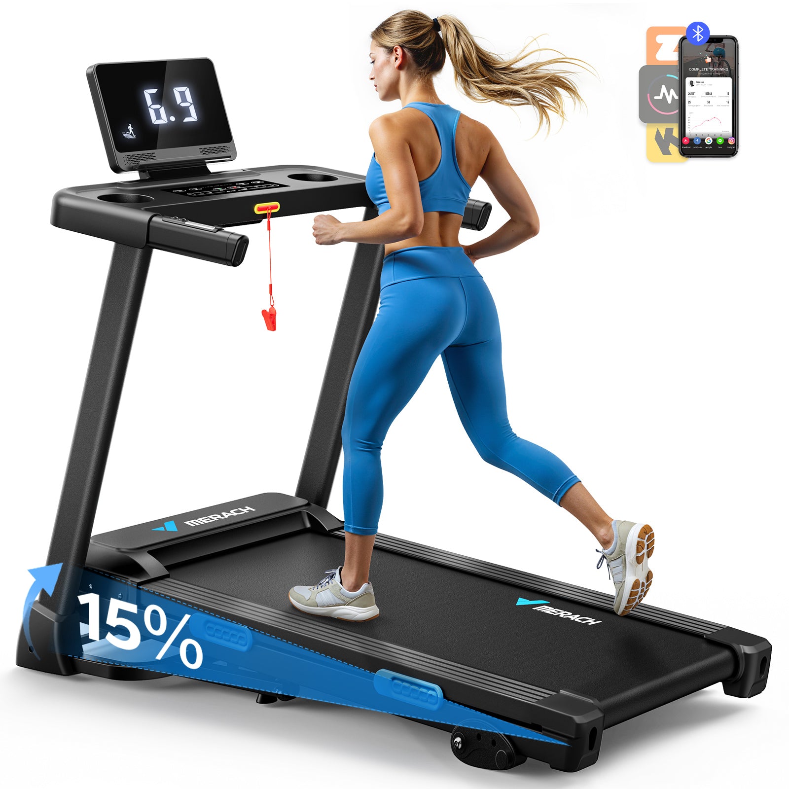 Merach T12B2 Tapis de course