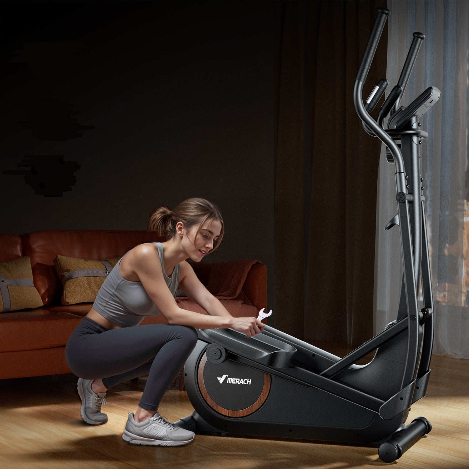 Merach E33B4 Vélo elliptique
